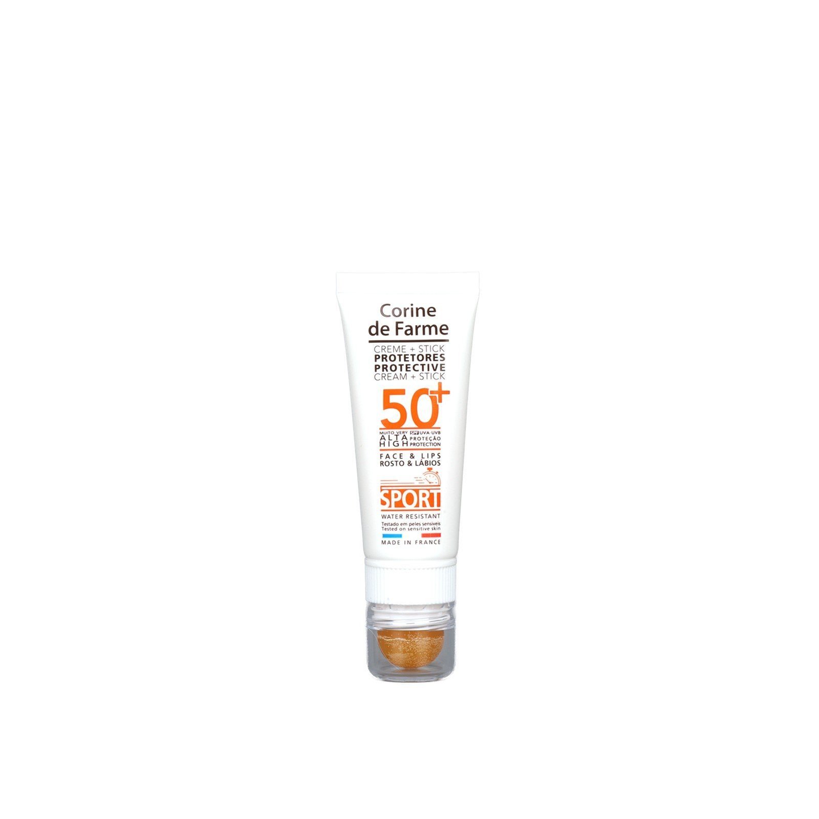 Corine de Farme Protective Cream + Stick SPF50+ 20ml+3.5g