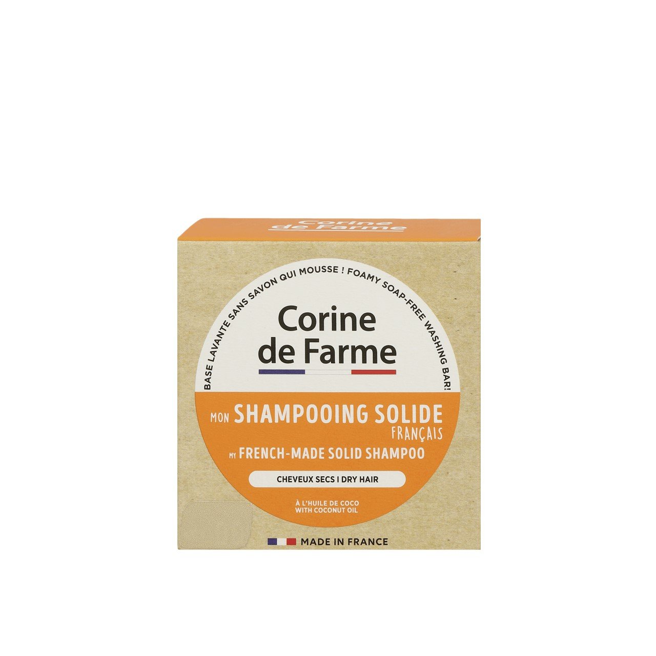 Corine de Farme Solid Shampoo With Coconut Oil 75g (2.64oz)