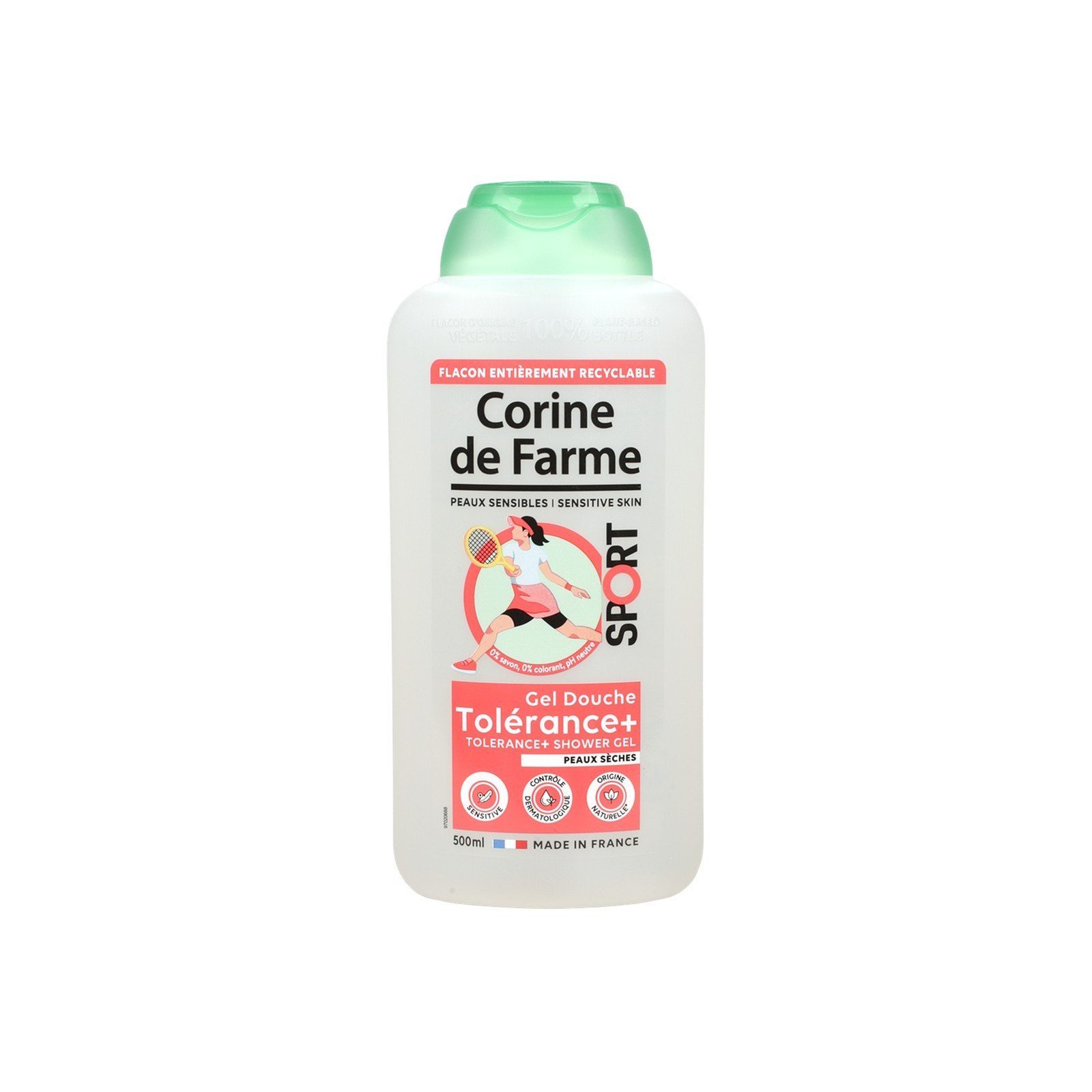 Corine de Farme Sport Tolerance + Shower Gel 500ml