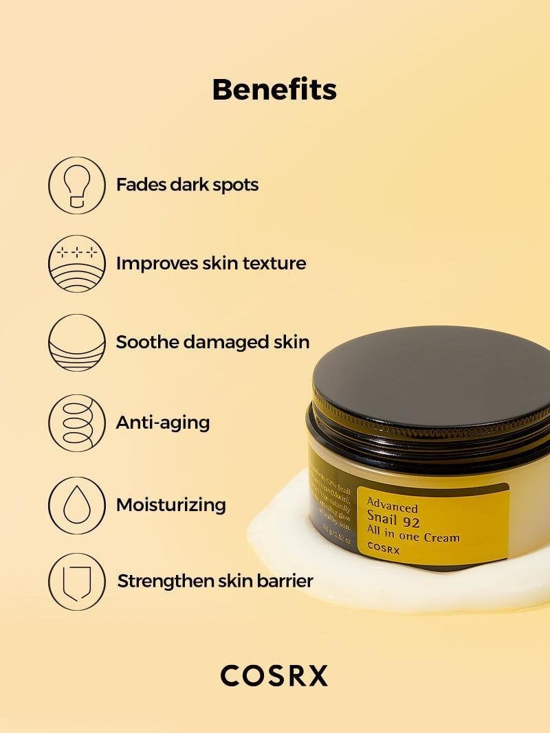 COSRX Advanced Snail 92 All in One Cream 100g (3.53oz)