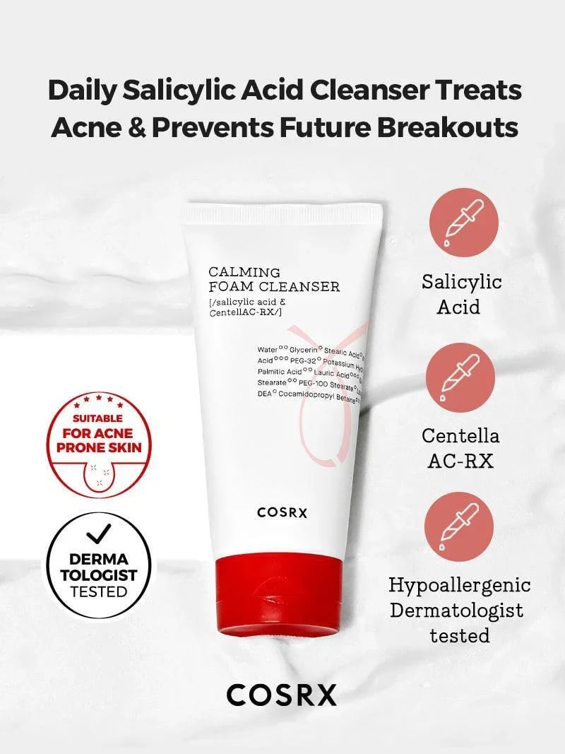 COSRX Calming Foam Cleanser 150ml (5.07floz)