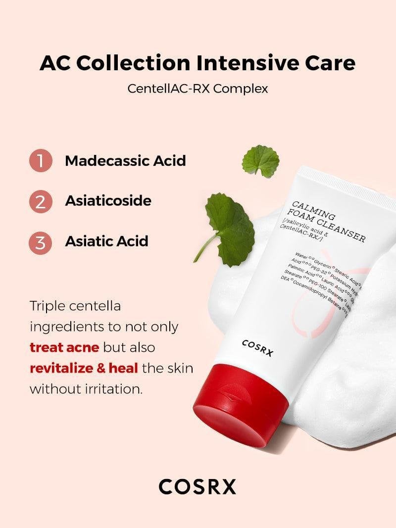 COSRX Calming Foam Cleanser 150ml (5.07floz)