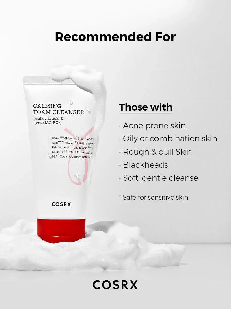 COSRX Calming Foam Cleanser 150ml (5.07floz)