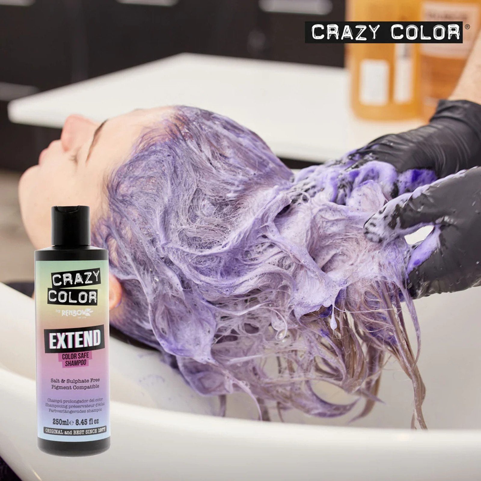 Crazy Color Extend Color Safe Shampoo 250ml (8.45floz)