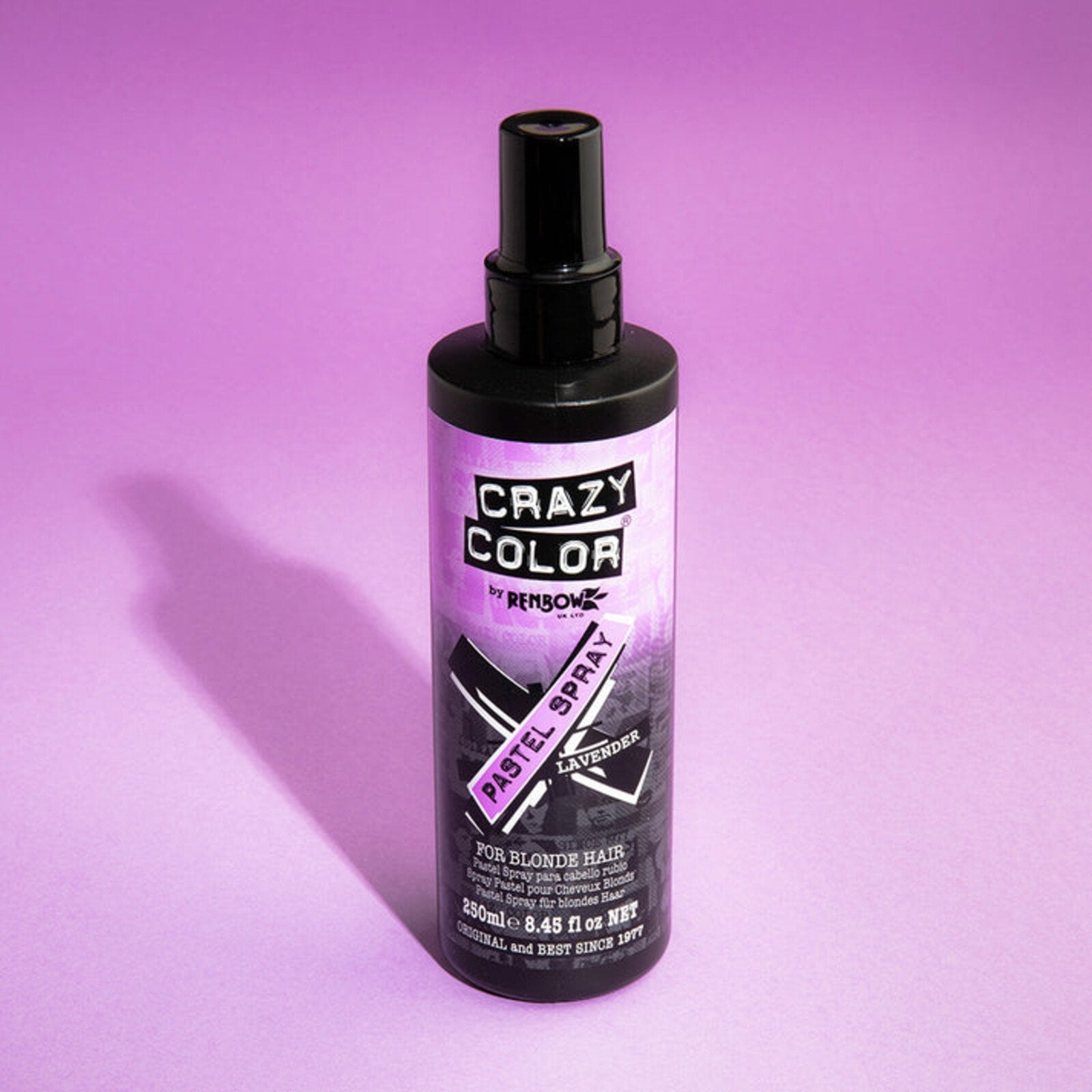 Crazy Color Pastel Spray Lavender 250ml (8.45floz)