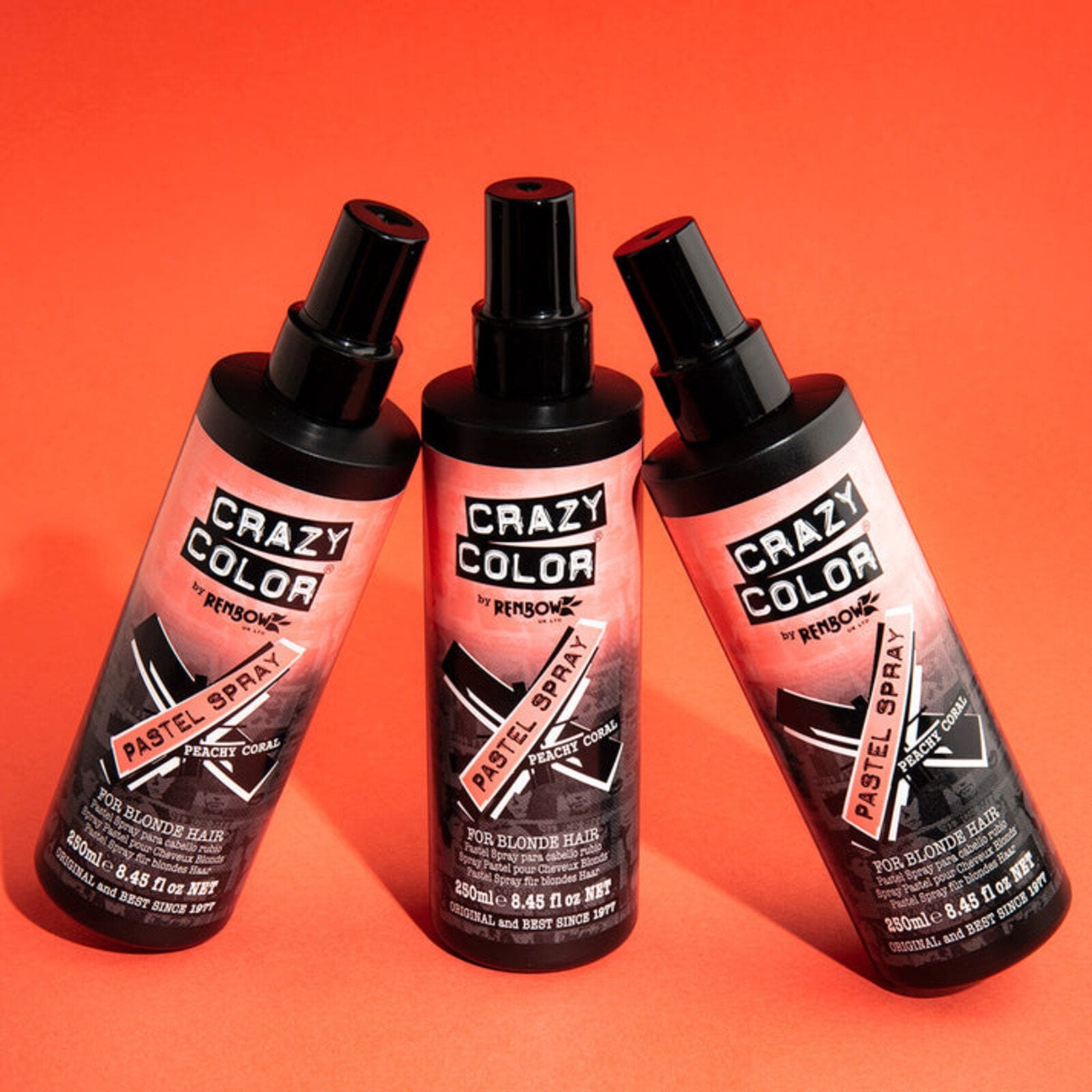 Crazy Color Pastel Spray Peachy Coral 250ml