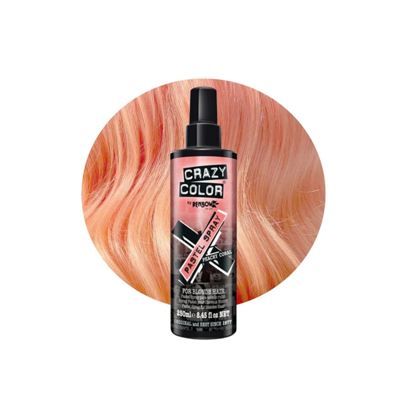 Crazy Color Pastel Spray Peachy Coral 250ml