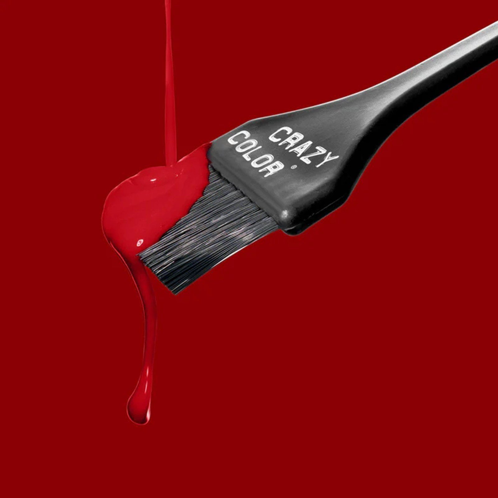 Crazy Color Semi-Permanent Hair Color Cream 40 Vermillion Red 100ml