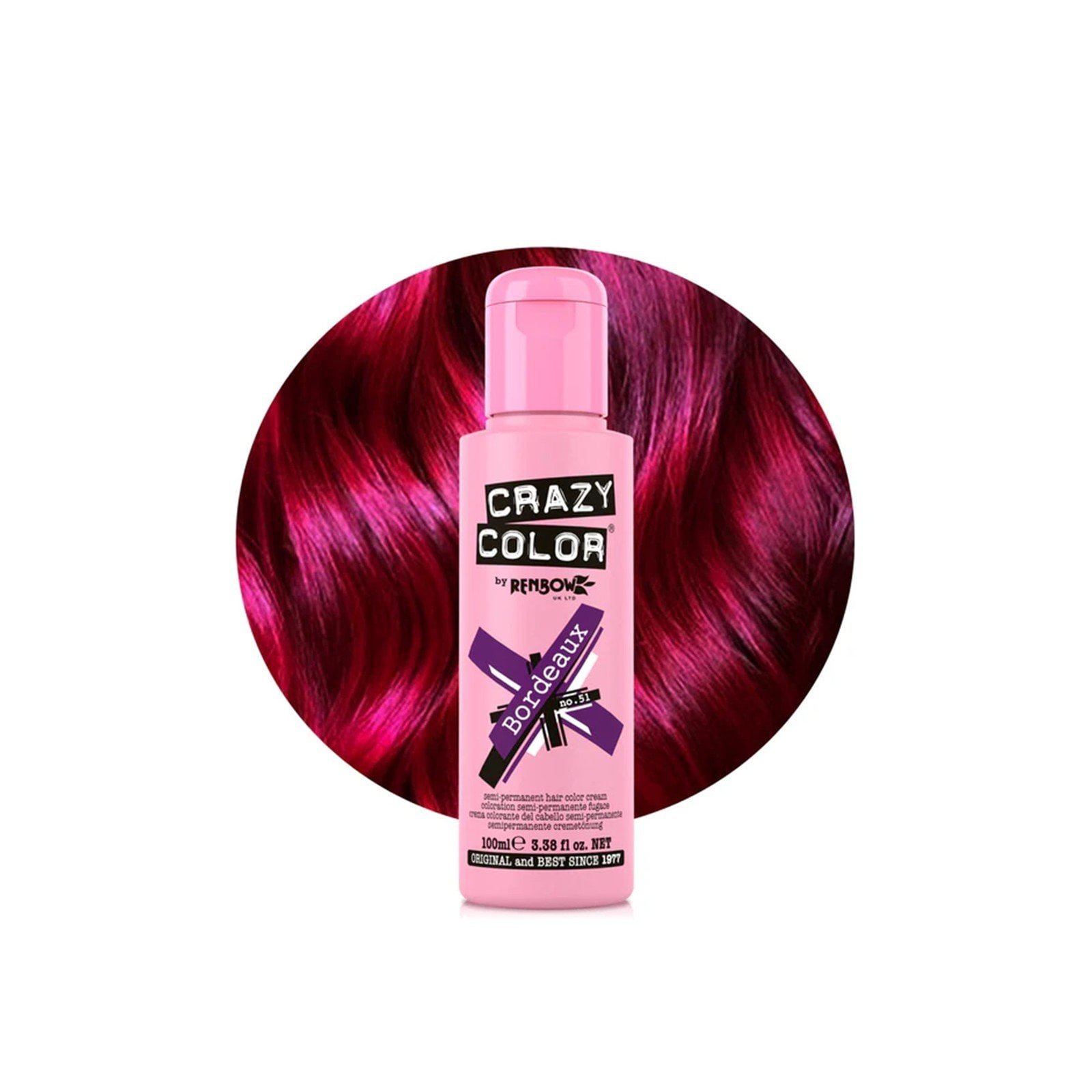 Crazy Color Semi-Permanent Hair Color Cream