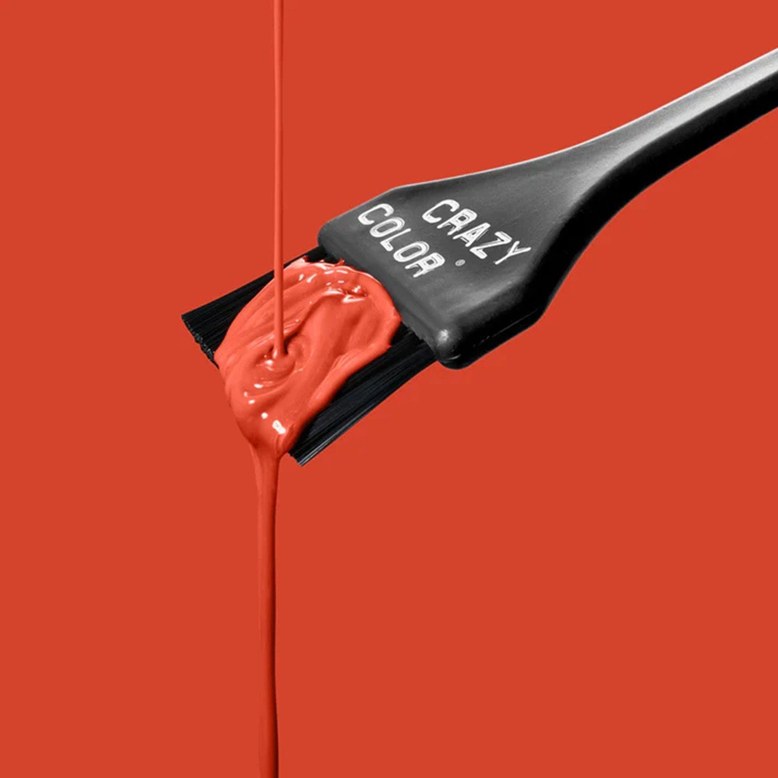 Crazy Color Semi-Permanent Hair Color Cream 57 Coral Red 100ml