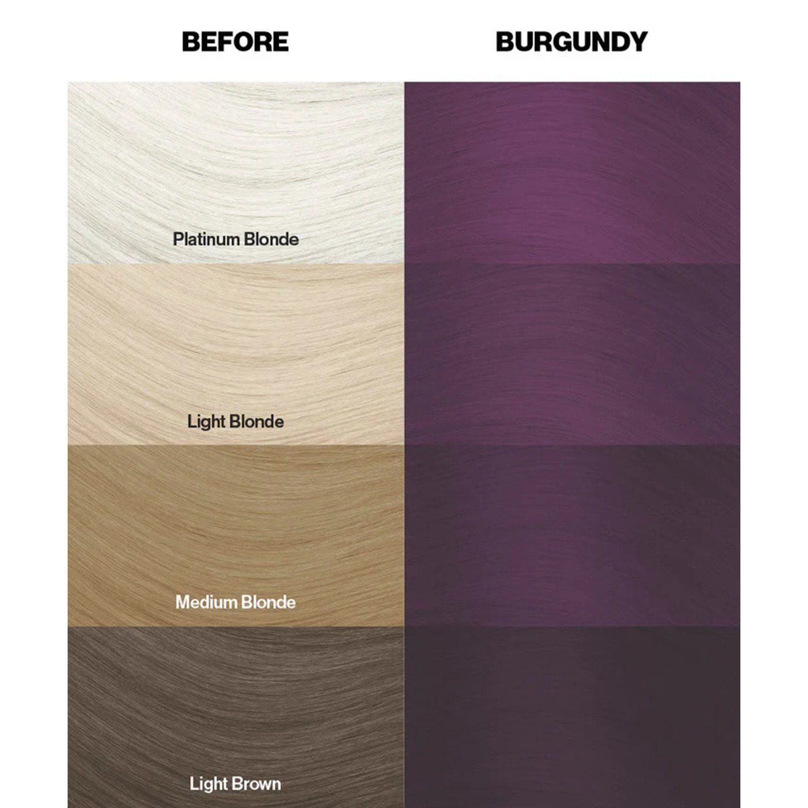 Crazy Color Semi-Permanent Hair Color Cream 61 Burgundy 100ml