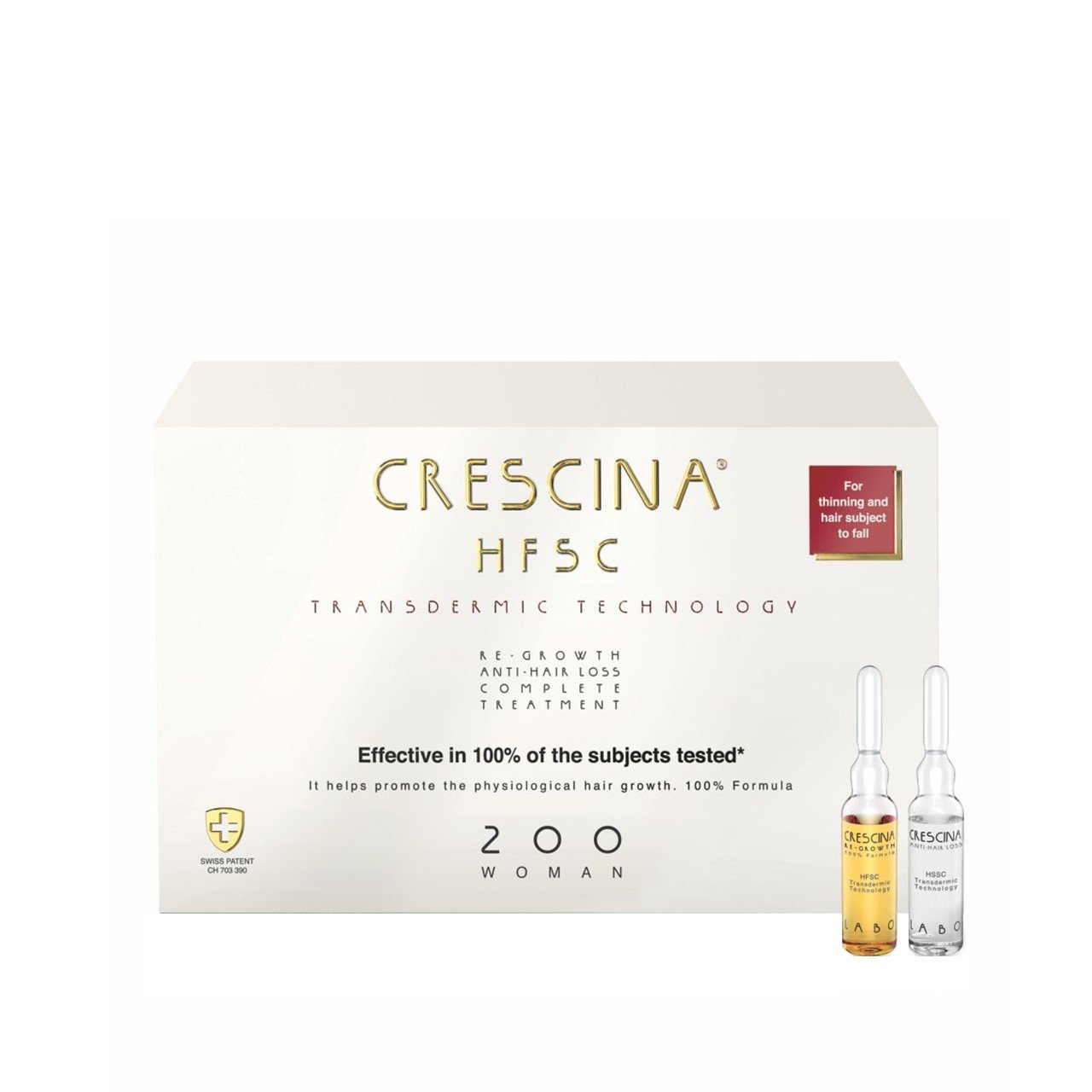 Crescina HFSC Transdermic Treatment Woman Ampoules 3.5ml x10+10