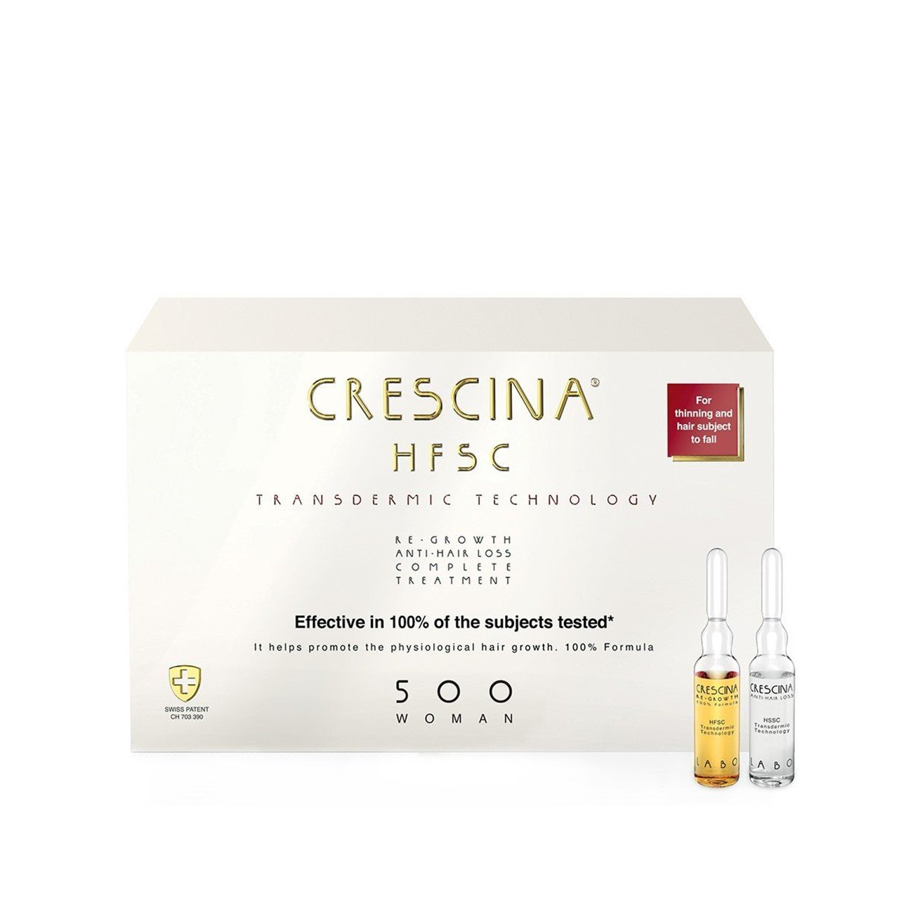 Crescina HFSC Transdermic Treatment Woman Ampoules 3.5ml x10+10