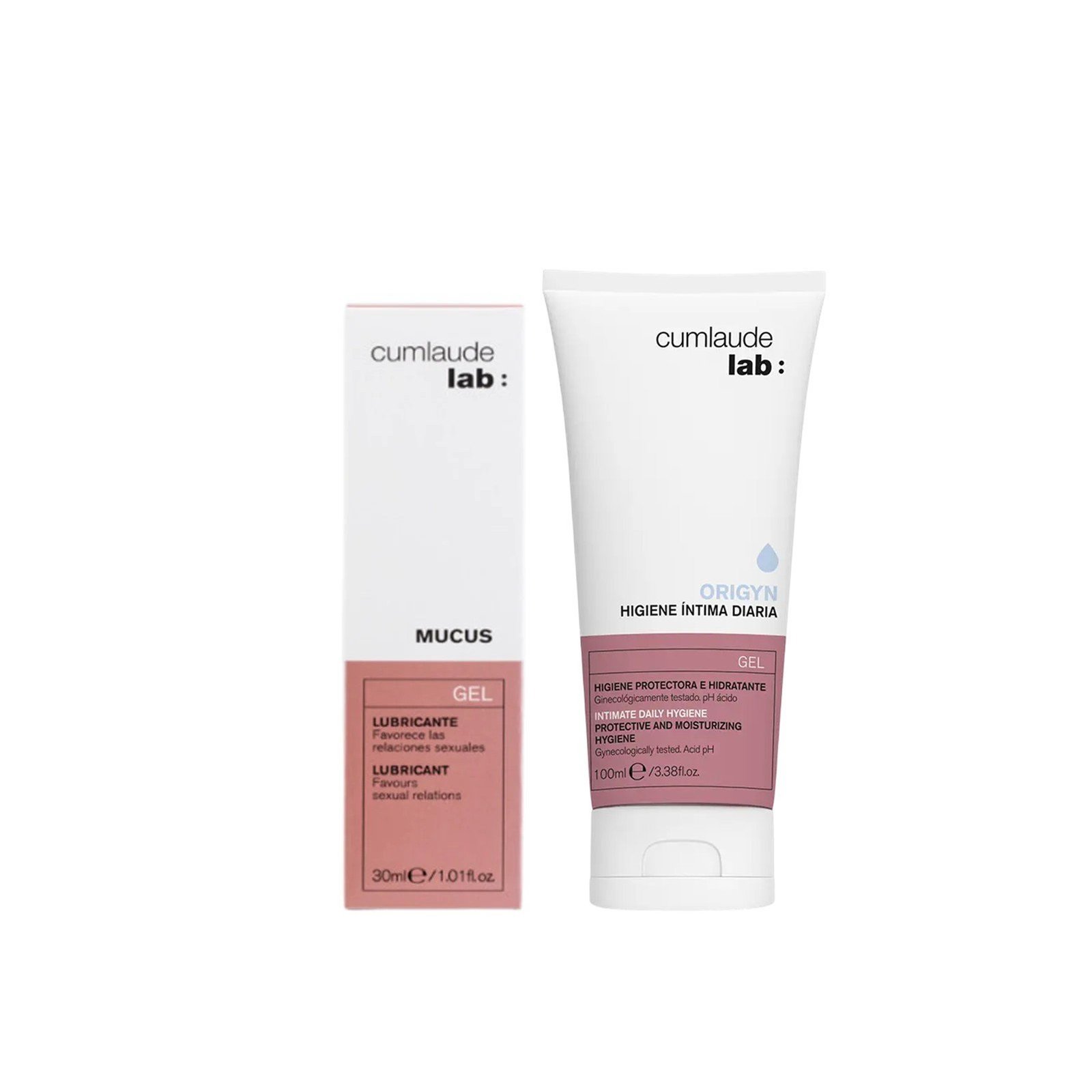 Cumlaude Lab Mucus Lubricant Gel 30ml + Origyn Daily Intimate Hygiene Gel 100ml