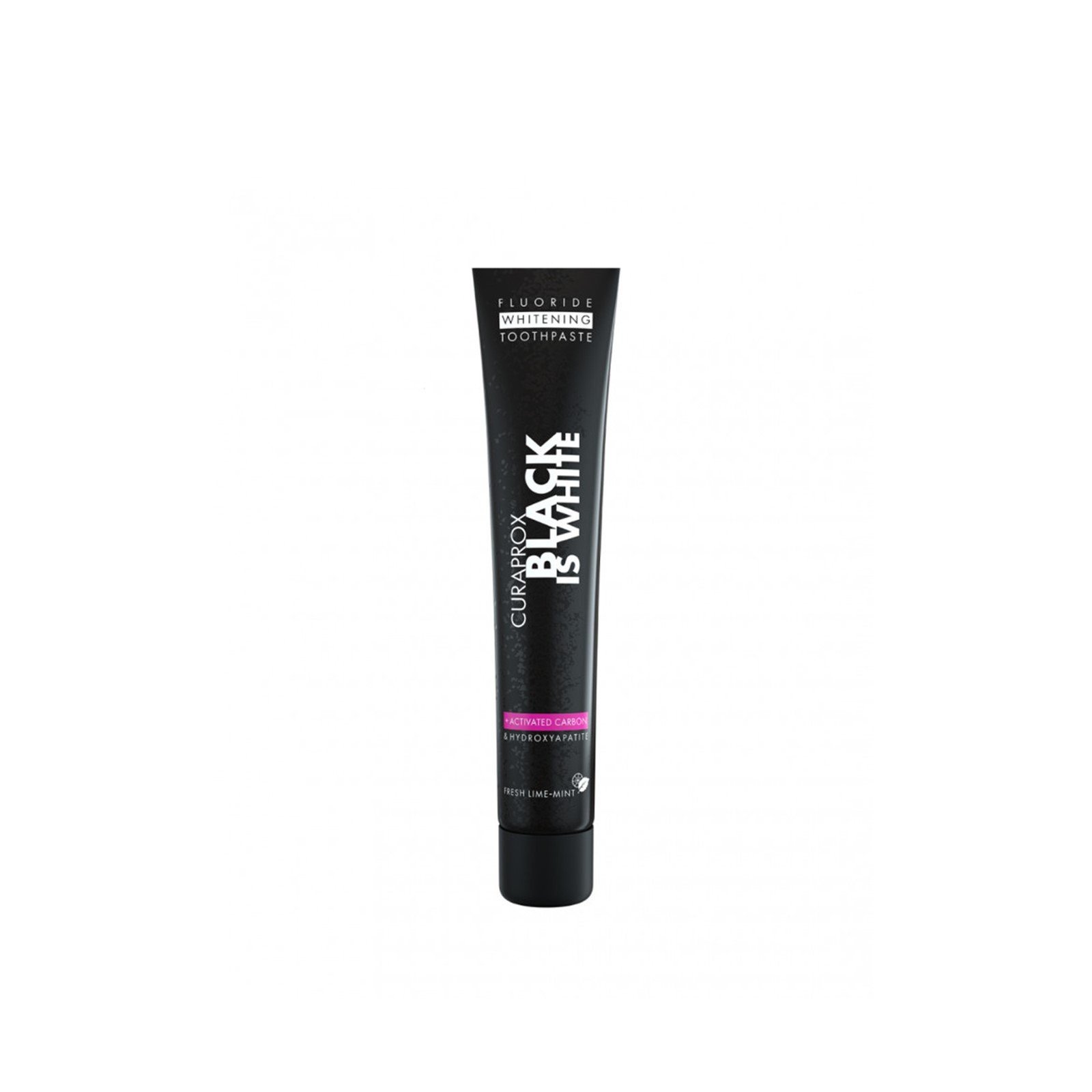 Curaprox Black Is White Toothpaste Fresh Lime-Mint 90ml (3.0floz)