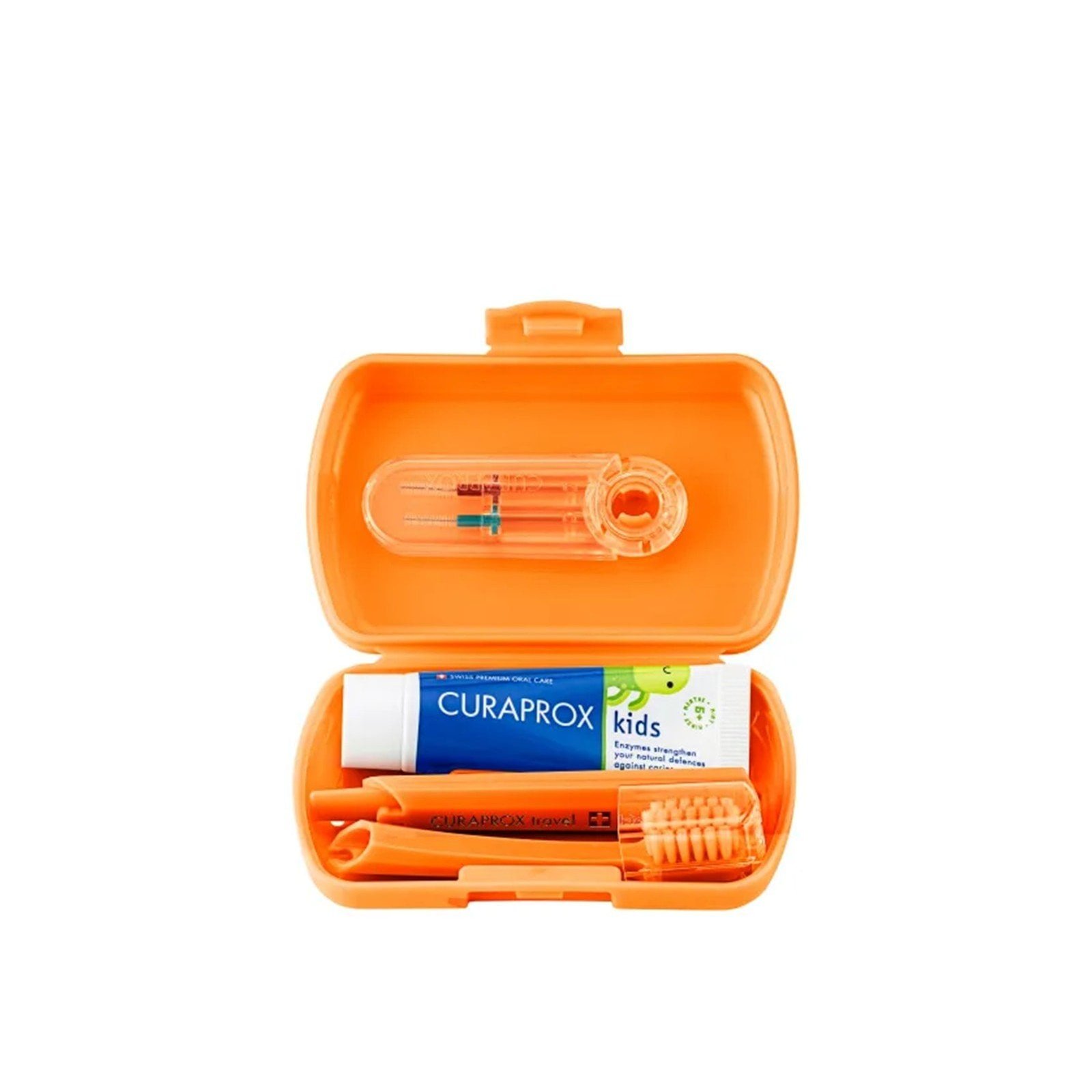Curaprox Kids Travel Set Orange