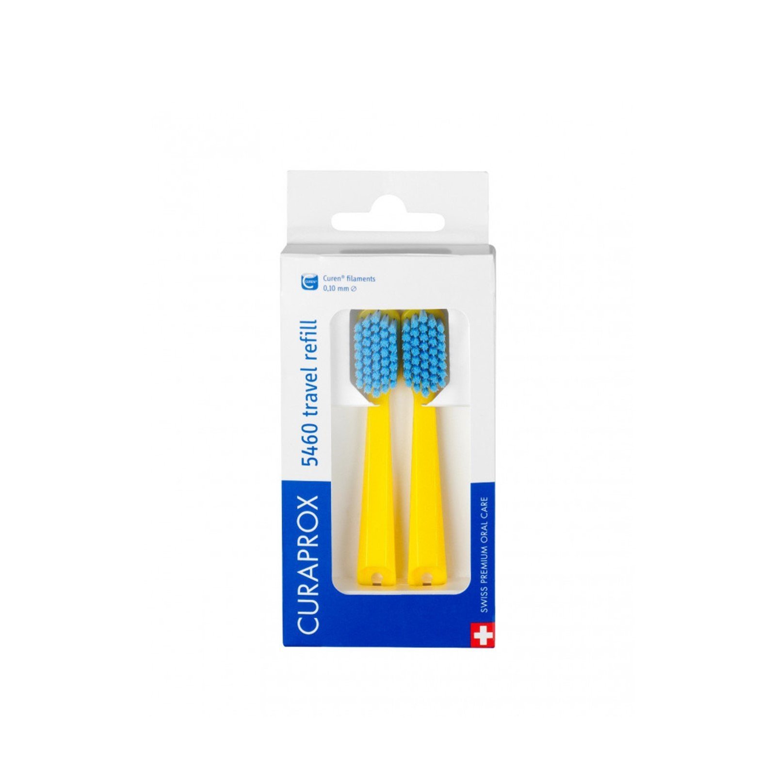 Curaprox Ultra Soft Brush Head Travel Refill x2