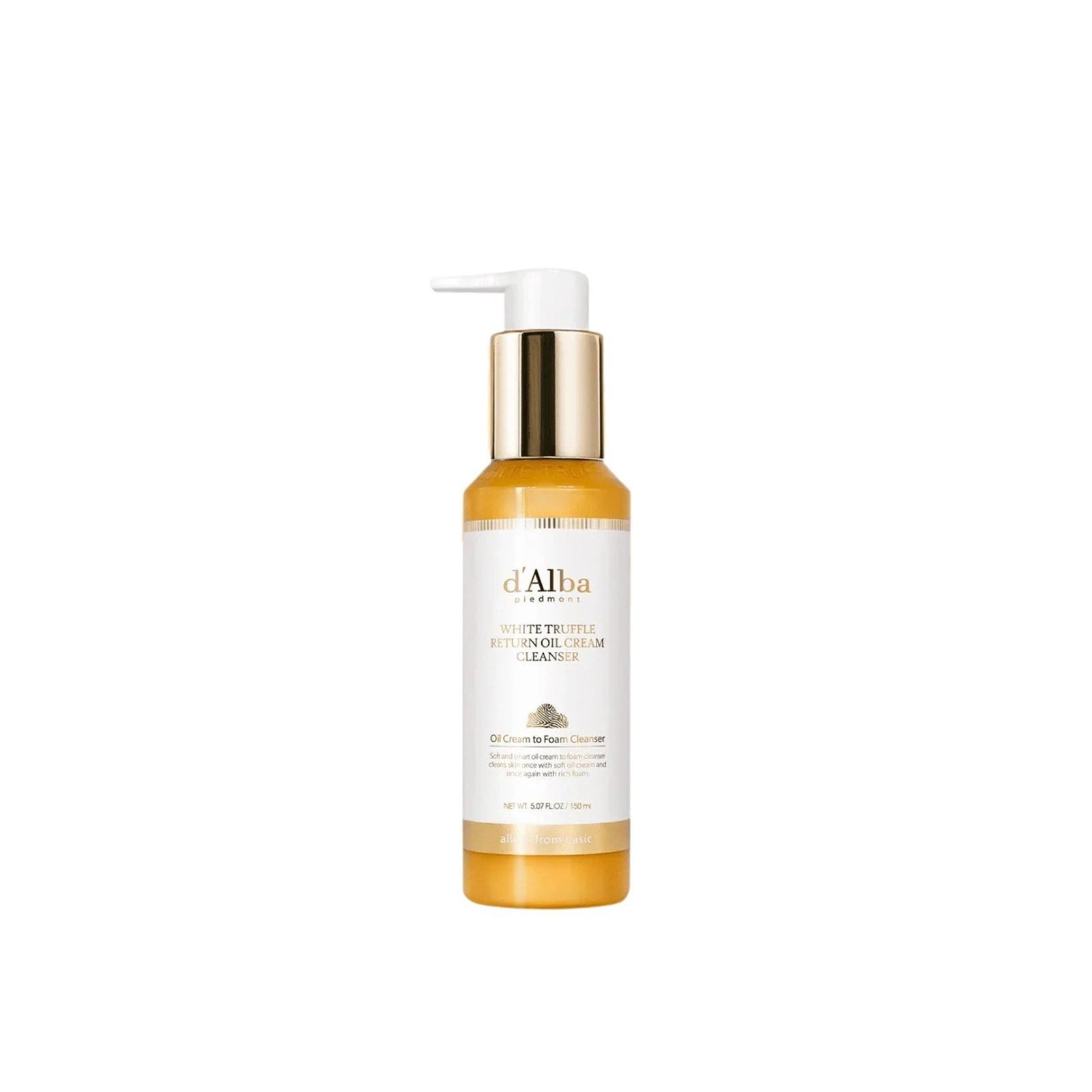 d'Alba White Truffle Return Oil Cream Cleanser 150ml