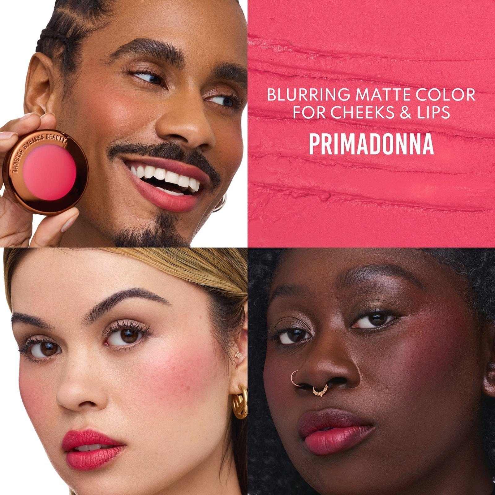 Danessa Myricks Beauty Flushed Essentials: Blush & Lip Kit