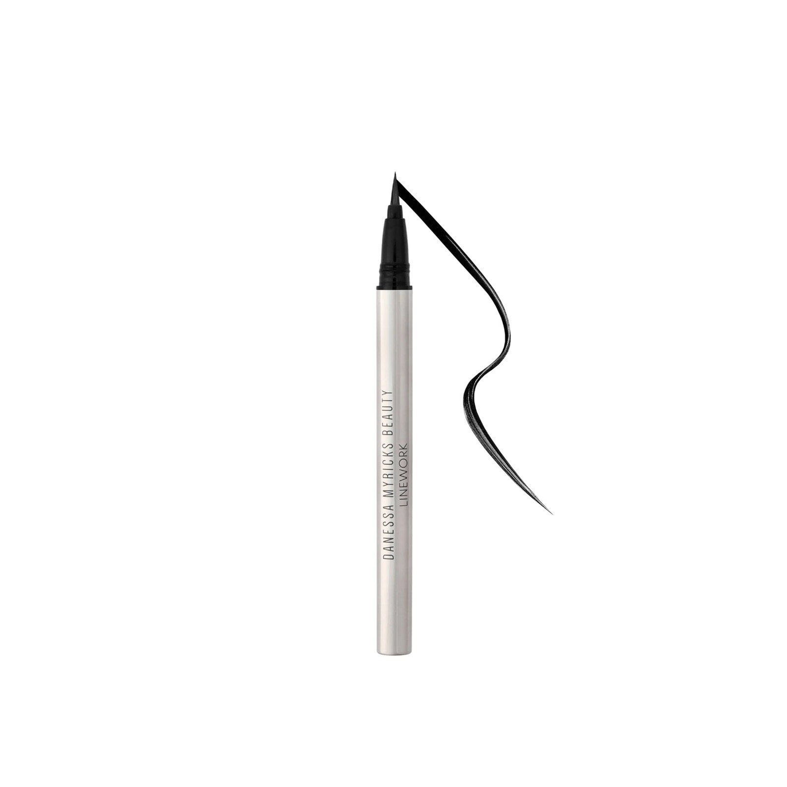 Danessa Myricks Beauty Linework Paintbrush Fluid Eyeliner Onyx 1ml (0.034floz)