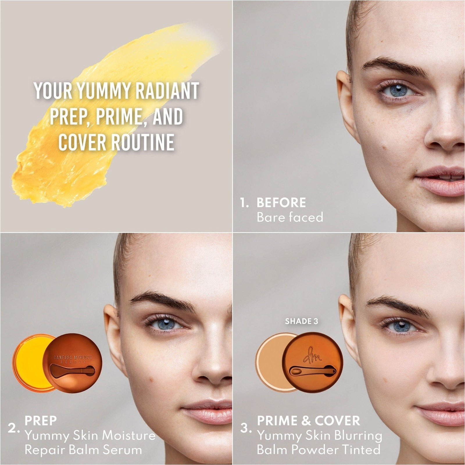 Danessa Myricks Beauty Yummy Skin Moisture Repair Balm Serum 40g