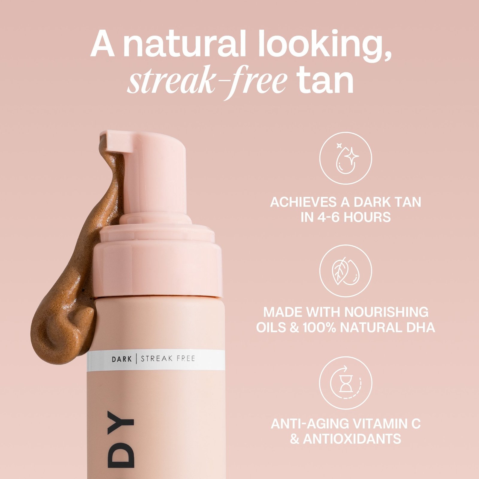 Bali Body Dark Self Tanning Mousse 200ml
