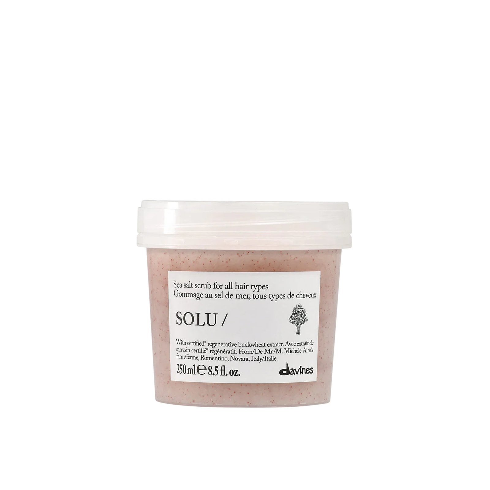 Davines Solu sea Salt Scrub Cleanser 250ml