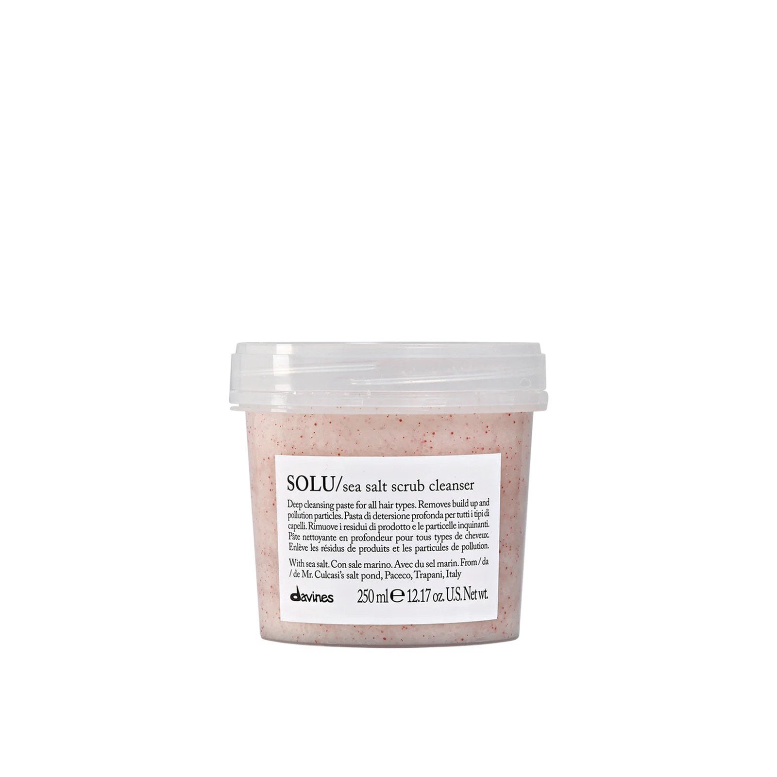 Davines Solu sea Salt Scrub Cleanser 250ml (8.77floz)
