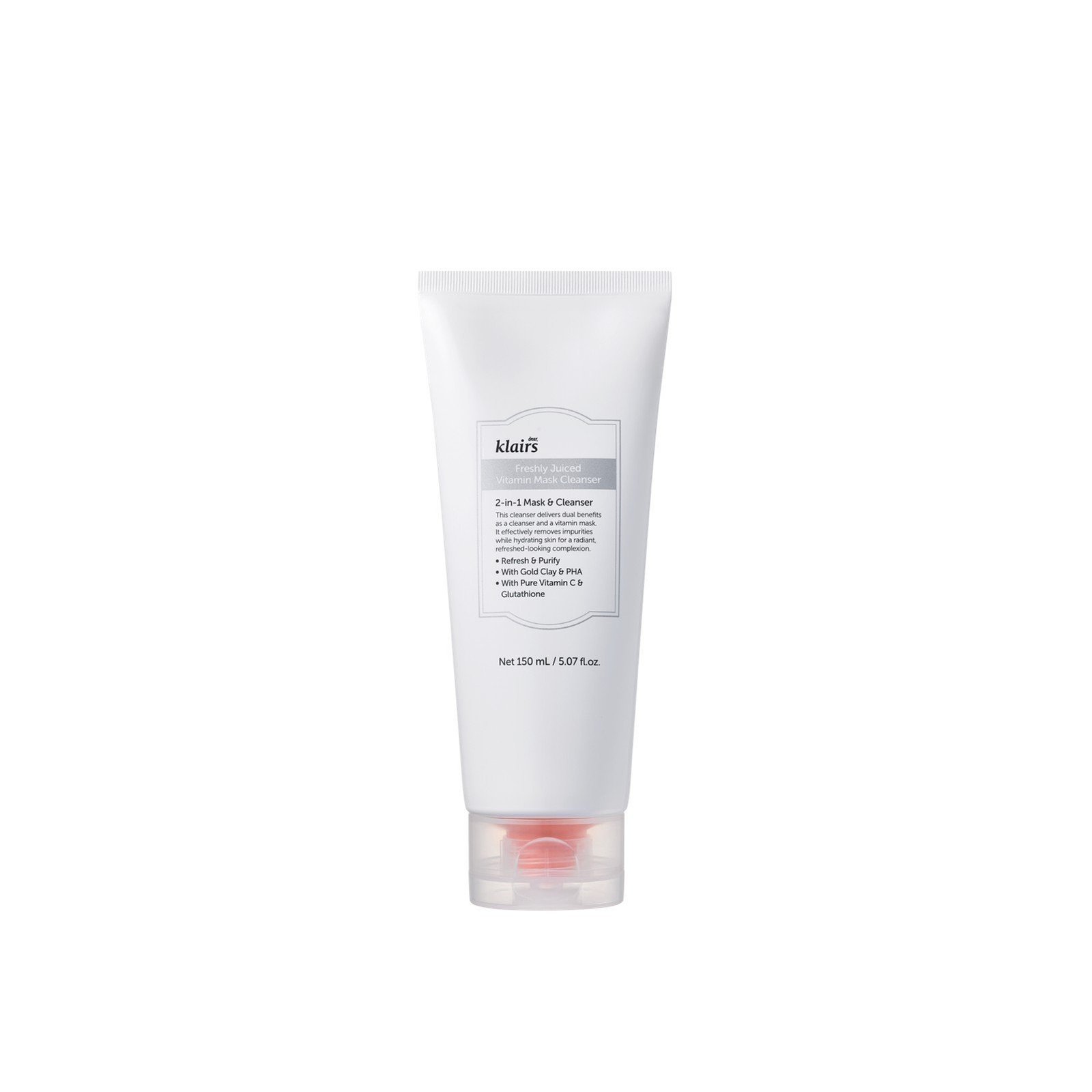 Dear, Klairs Freshly Juiced Vitamin Mask Cleanser 150ml