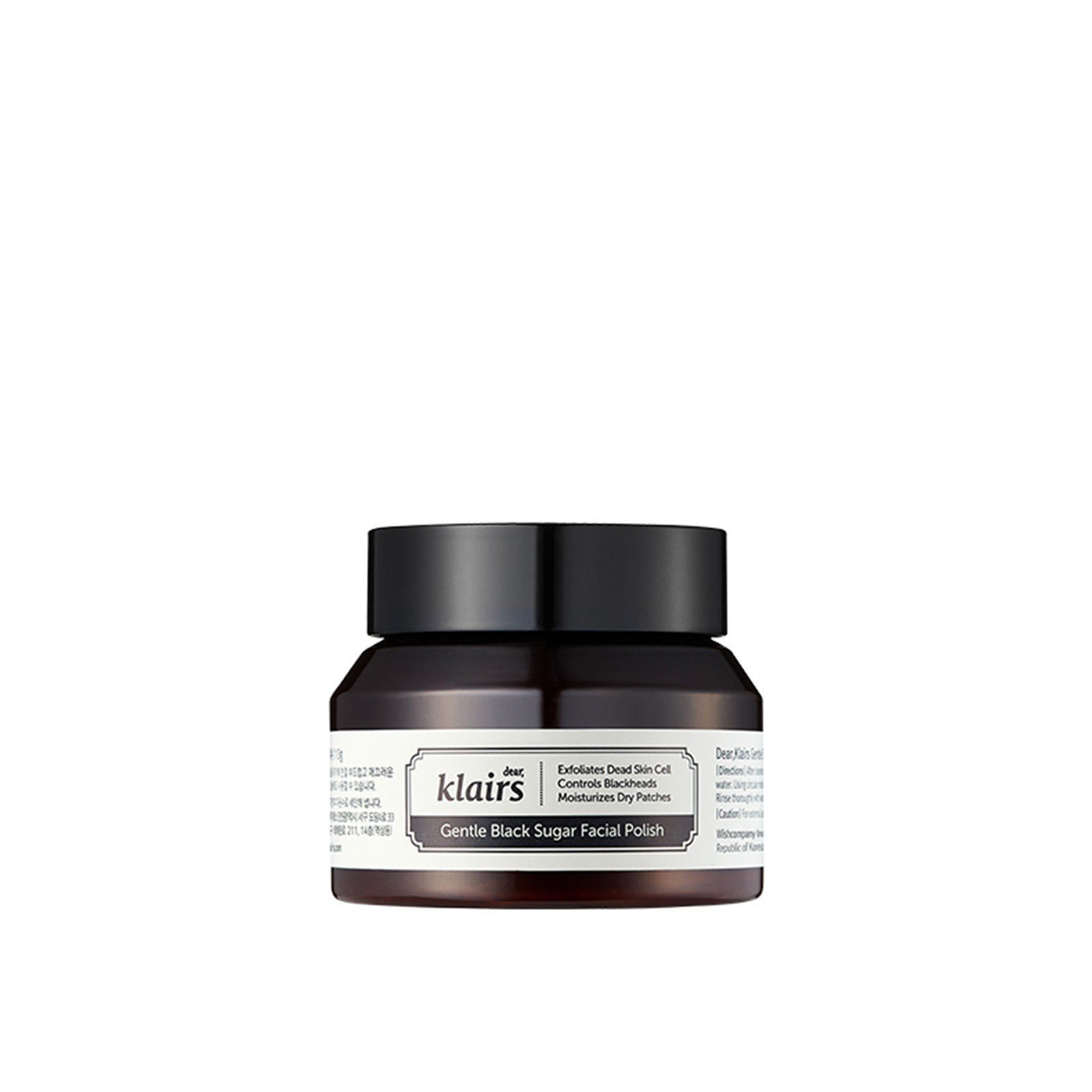 Dear, Klairs Gentle Black Sugar Facial Polish 110g (3.88oz)