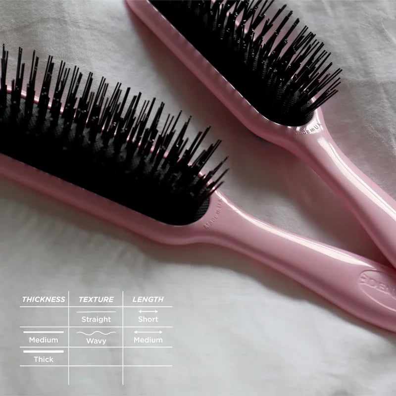 Denman Tangle Tamer Ultra Mini D90 Pastel Pink