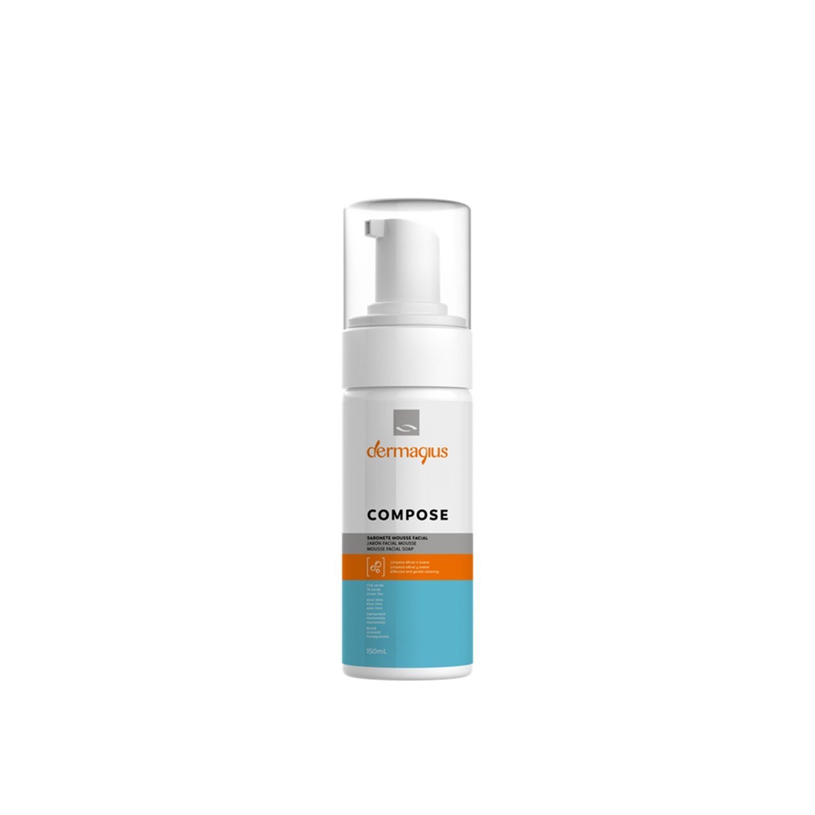 Dermagius Compose Mousse Facial Soap 150ml قطر