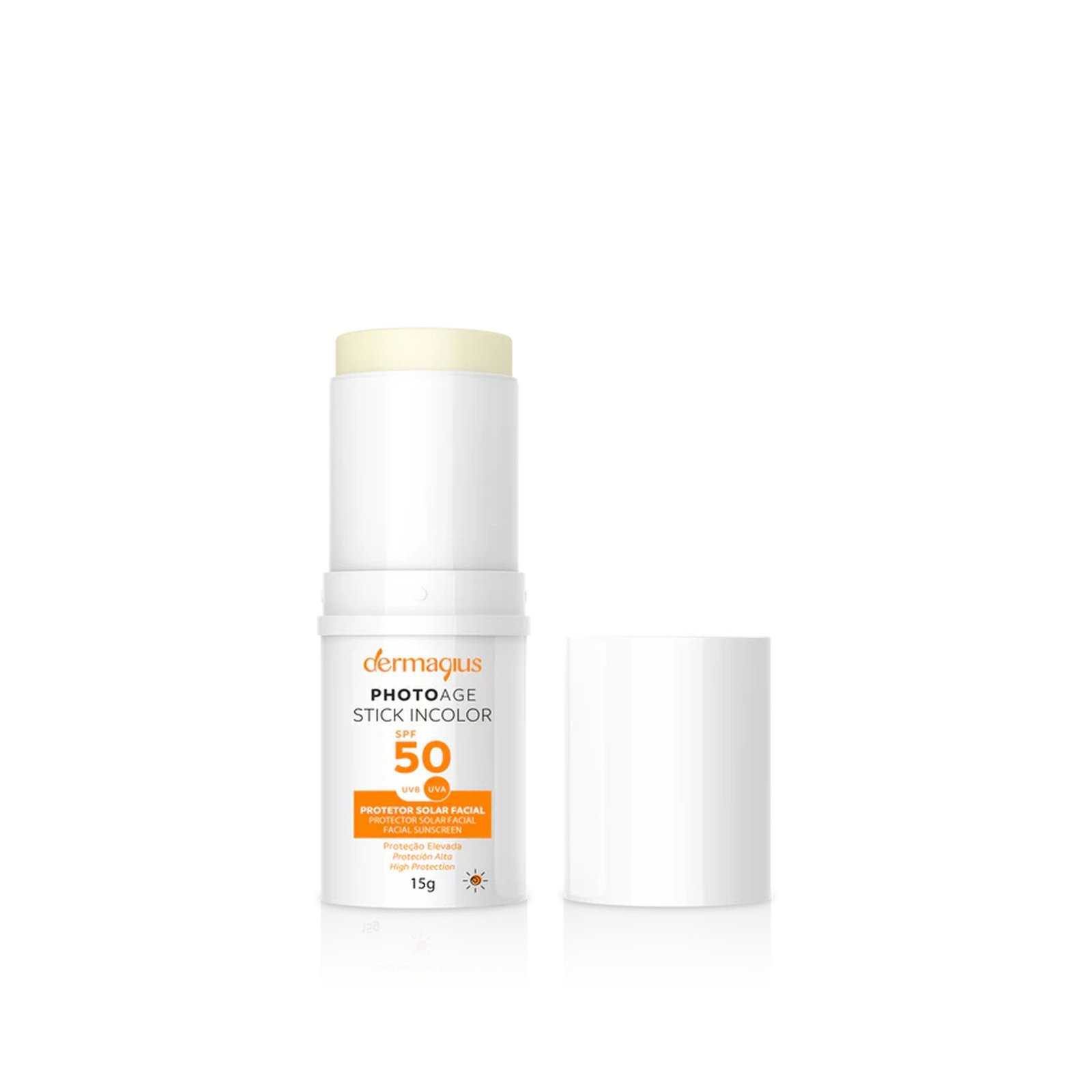 Dermagius Photoage Stick Incolor Facial Sunscreen SPF50 15g