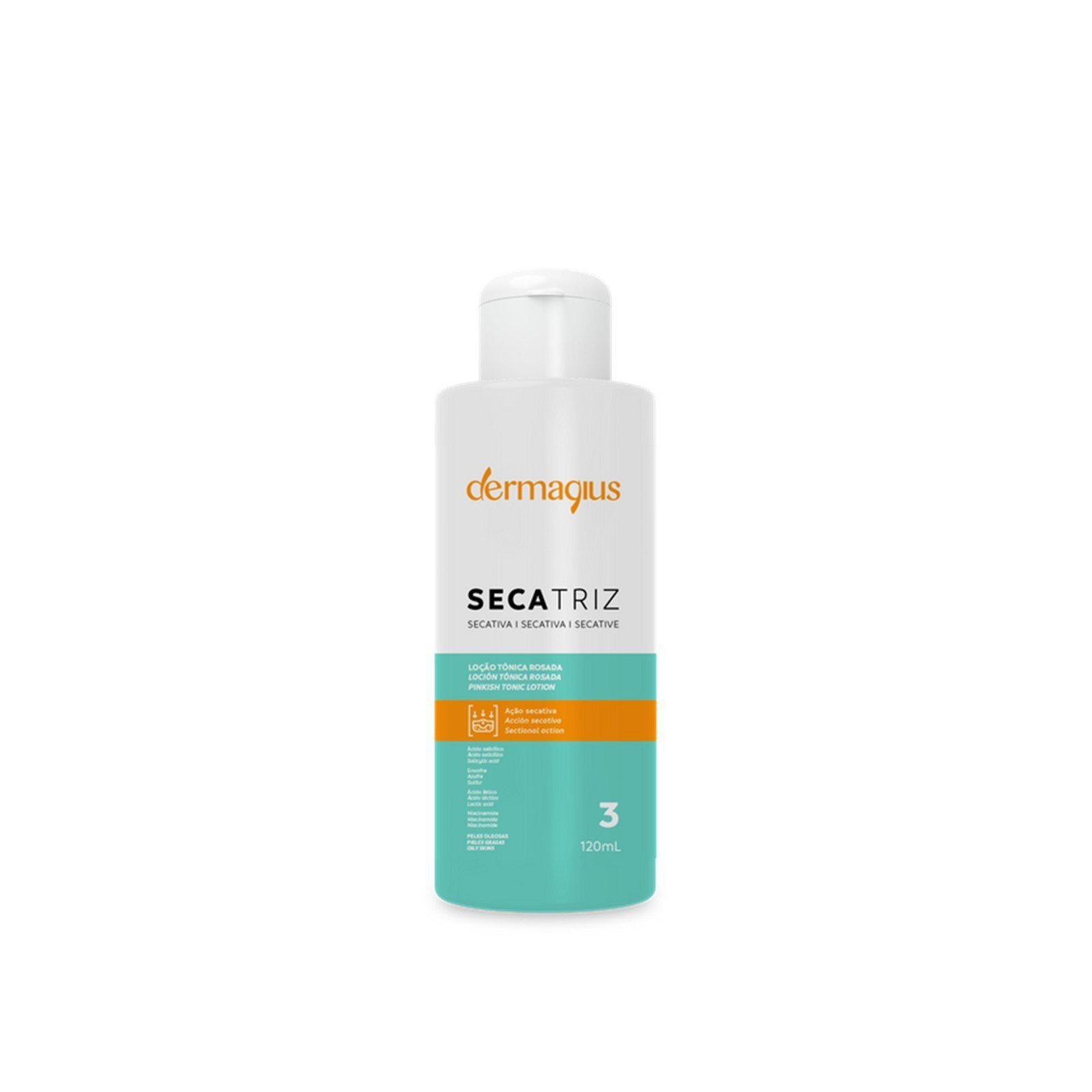 Dermagius Secatriz Pinkish Toning Lotion 120ml