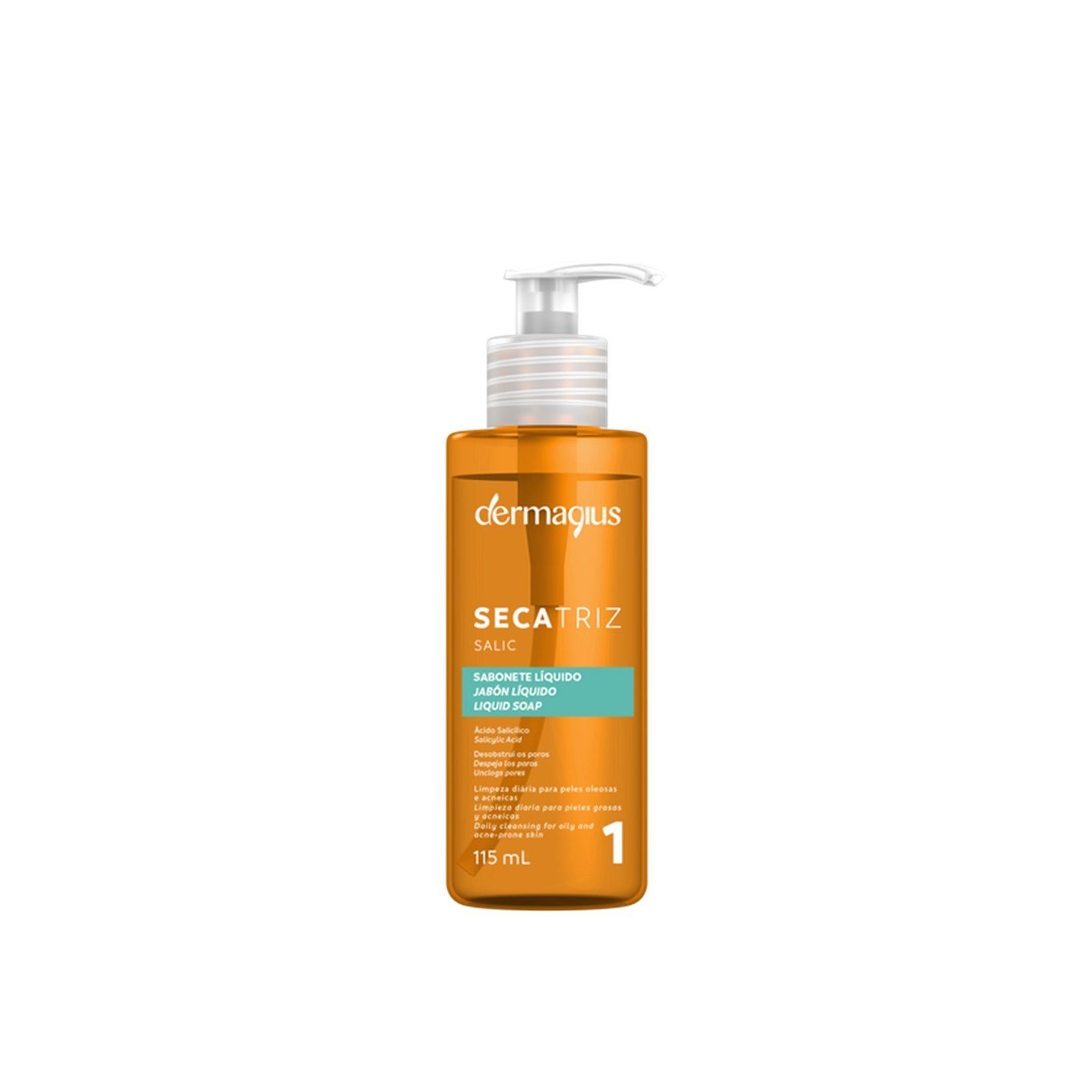 Dermagius Secatriz Salic Liquid Soap 115ml