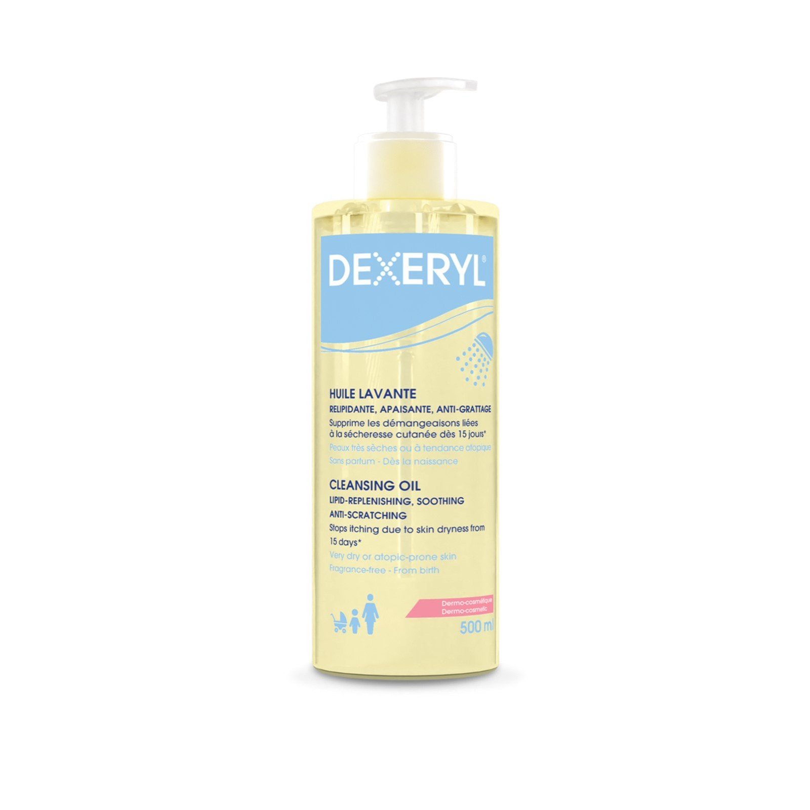 Dexeryl Cleansing Oil Fragrance-Free 500ml (16.9floz)