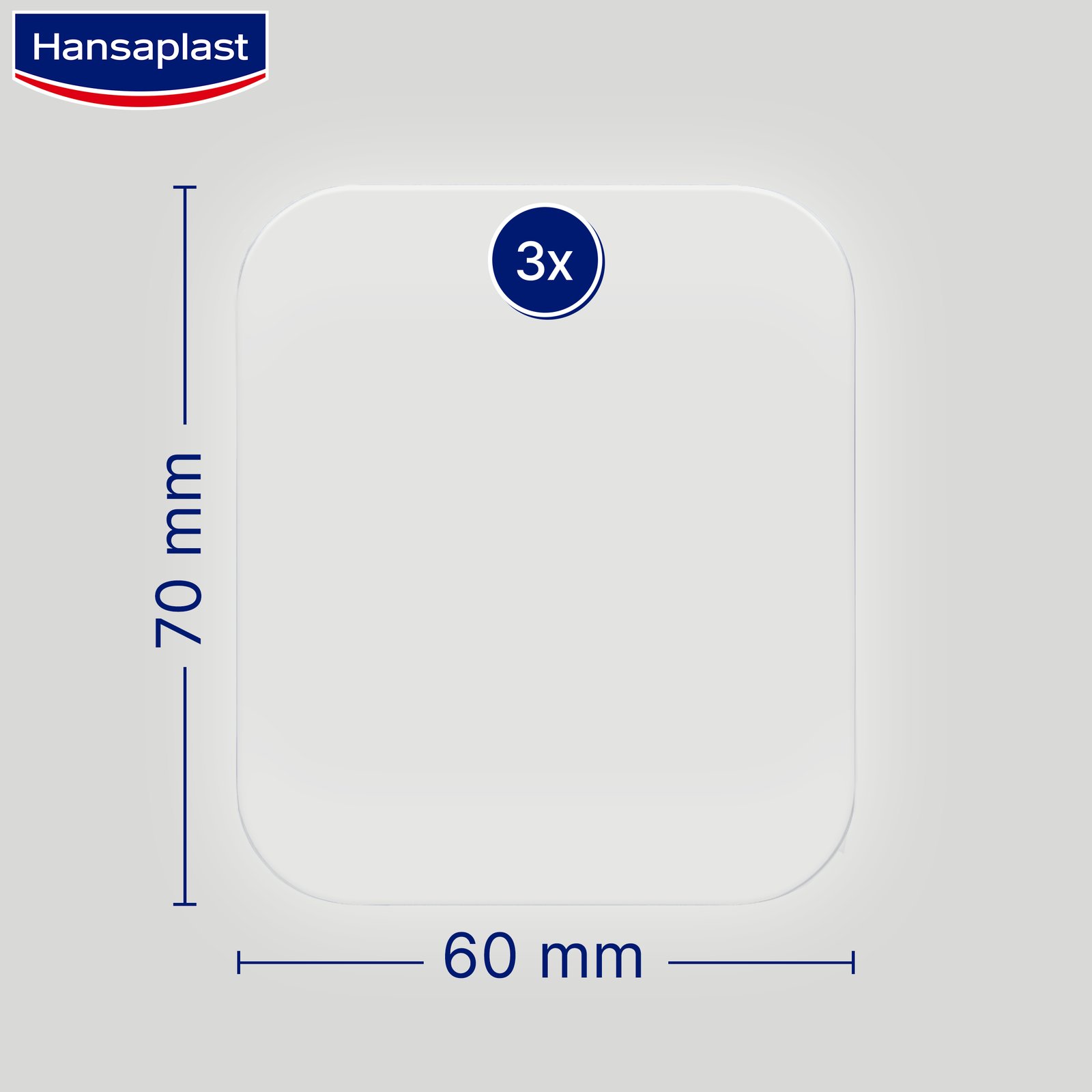 Hansaplast Second Skin Protection Plaster XL x3