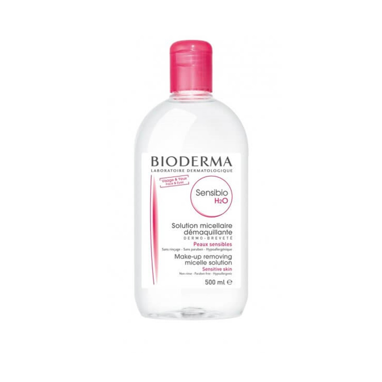 Bioderma Sensibio H2O Makeup Removing Micelle Solution 500ml