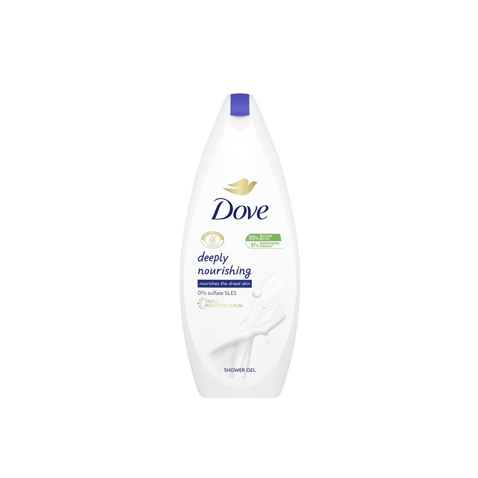 Dove Deeply Nourishing Shower Gel 250ml (8.45 fl oz)