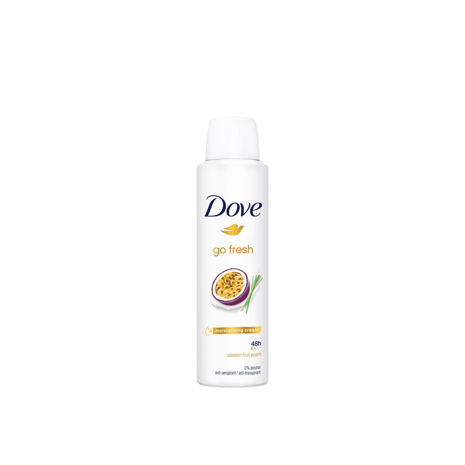 Dove Go Fresh Passion Fruit Scent 48h Anti-Perspirant Deodorant Spray 150ml (5.07 fl oz)