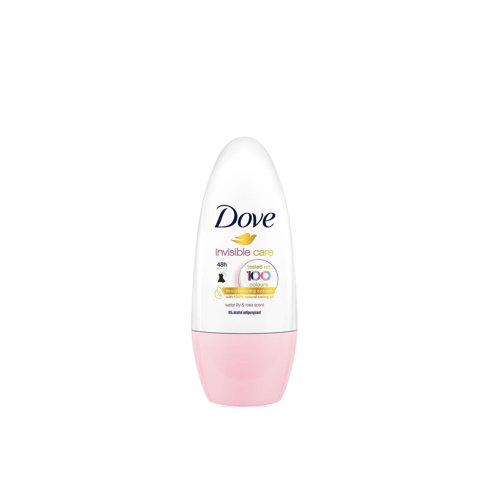 Dove Invisible Care Water Lily & Rose Scent 48h Anti-Perspirant Deodorant Roll-On 50ml (1.69 fl oz)