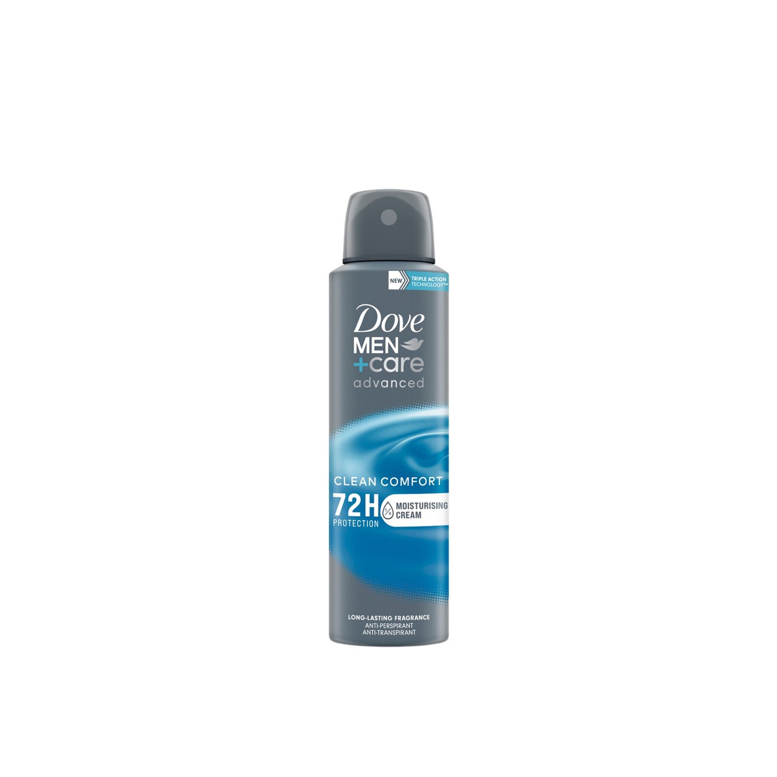 Dove Men+Care Advanced Clean Comfort 72h Anti-Perspirant Spray 150ml (5.07 fl oz)