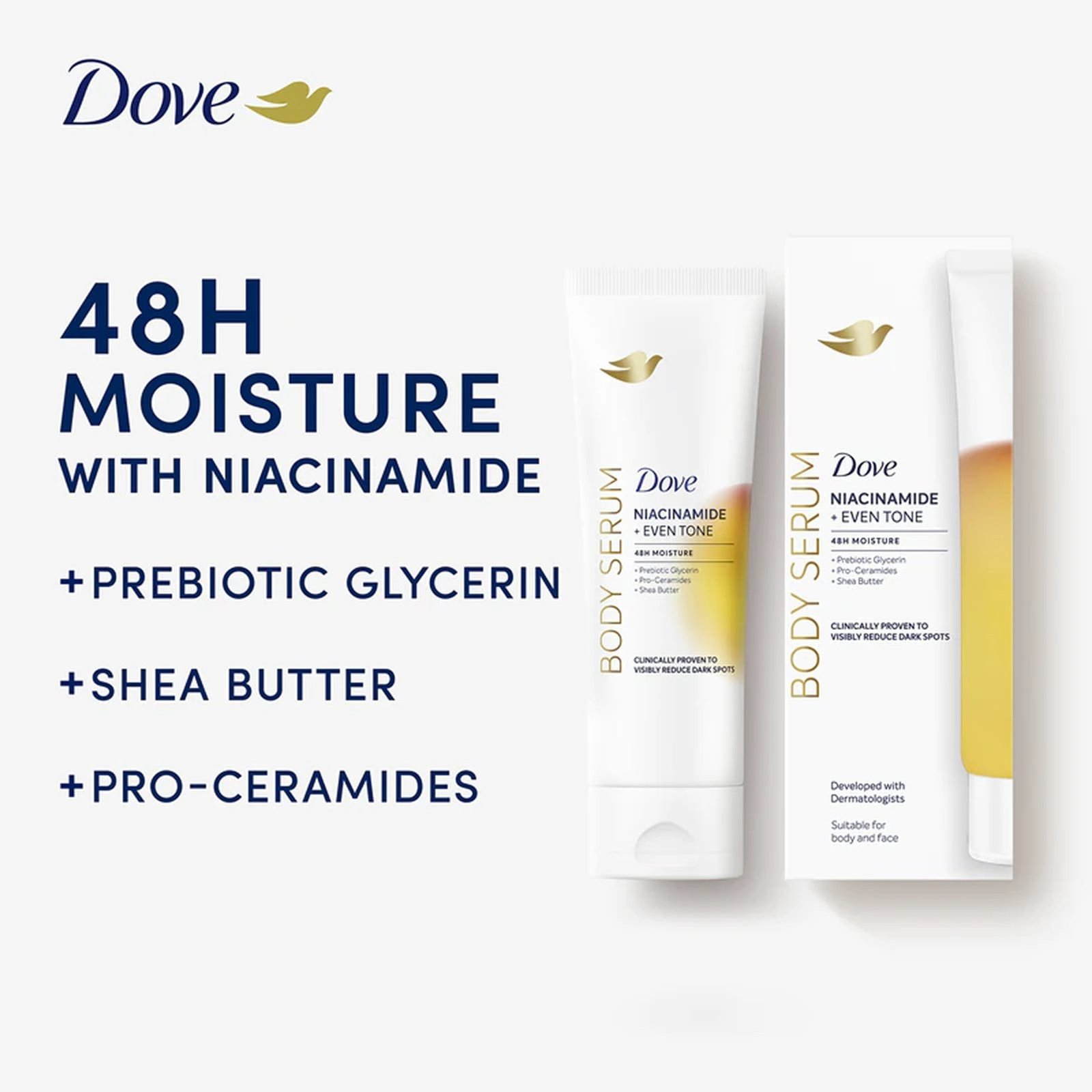 Dove Niacinamide + Even Tone Body Serum 200ml