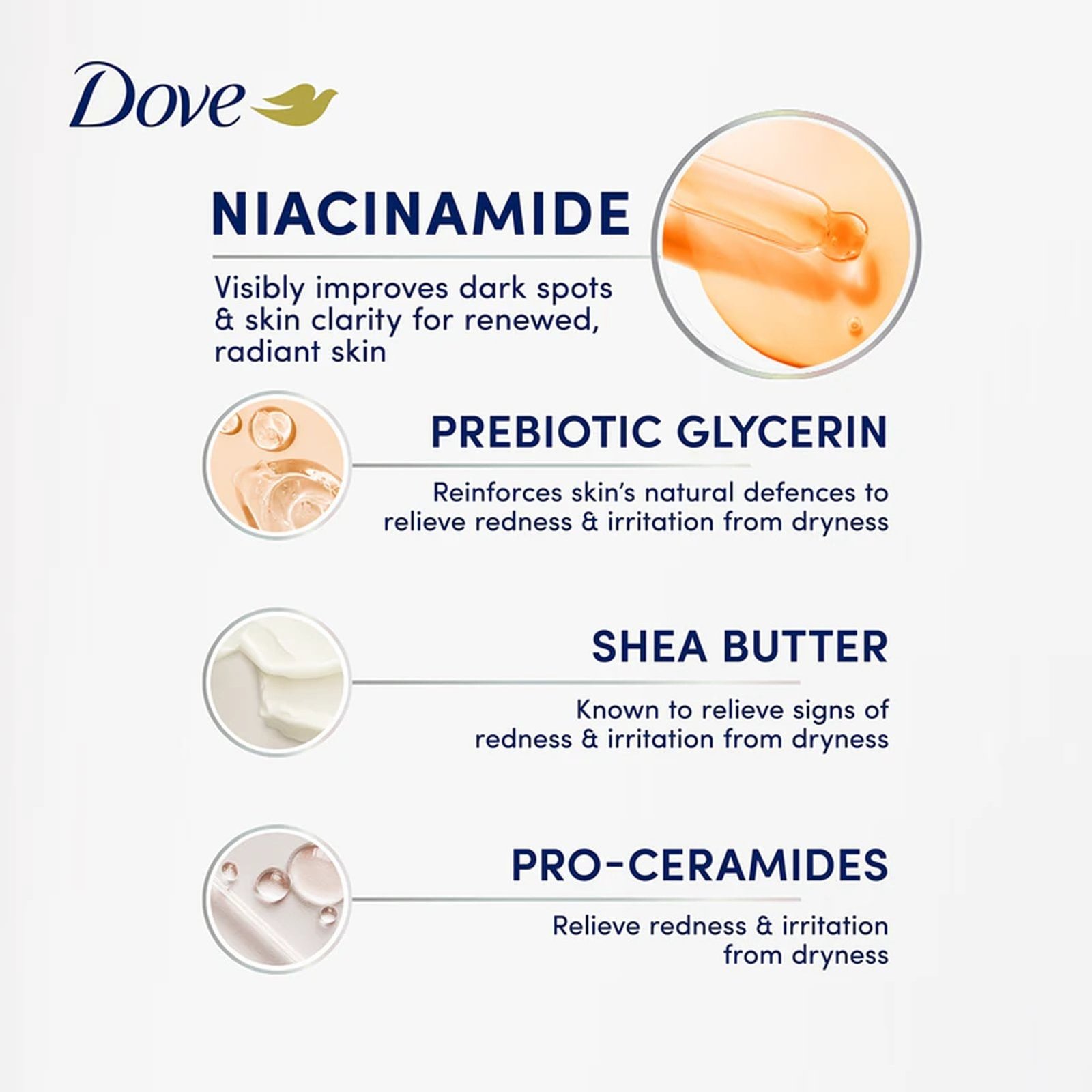 Dove Niacinamide + Even Tone Body Serum 200ml