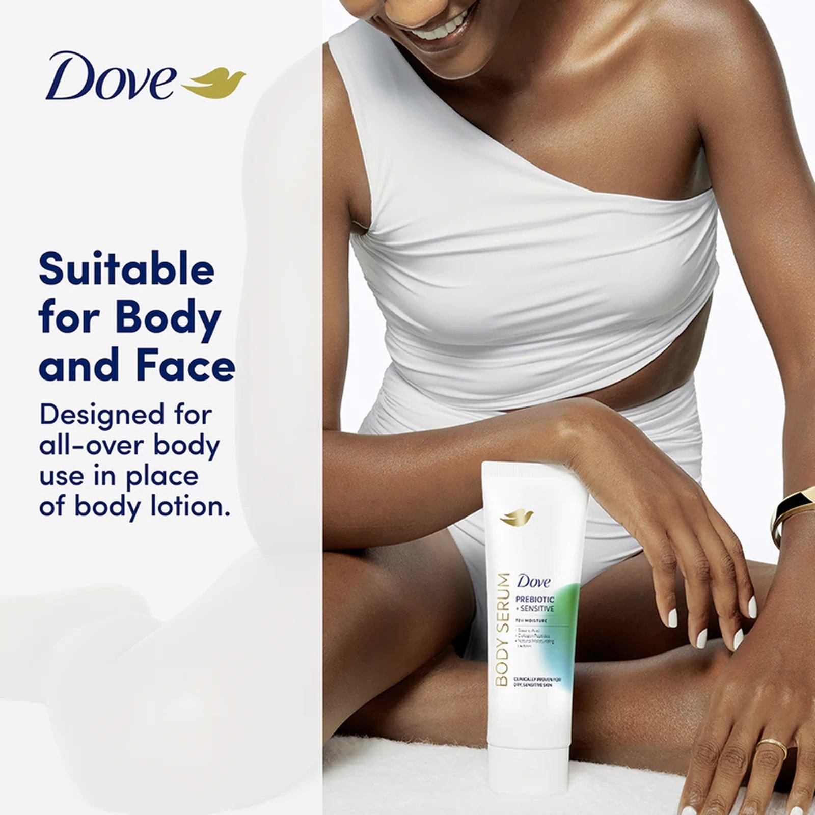 Dove Prebiotic + Sensitive Body Serum 200ml
