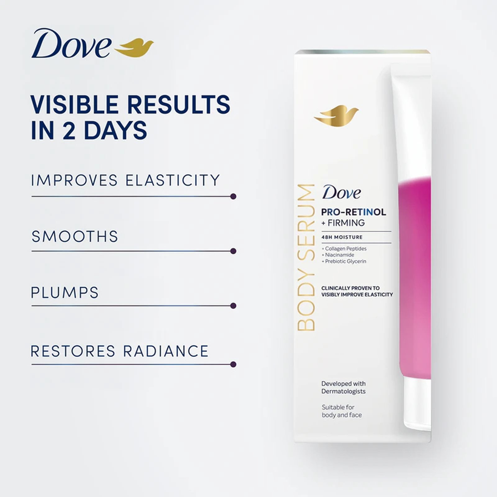Dove Pro-Retinol + Firming Body Serum 200ml