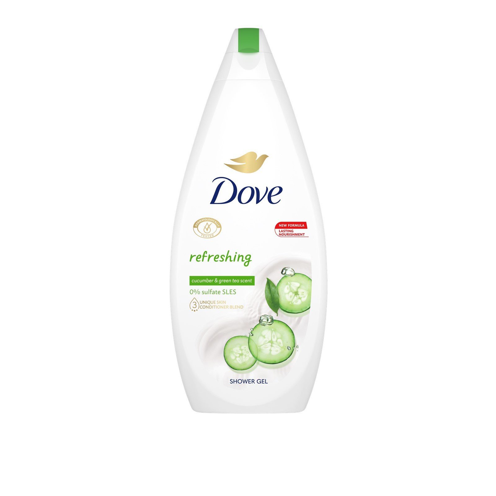 Buy Dove Refreshing Cucumber & Green Tea Scent Shower Gel 720ml
