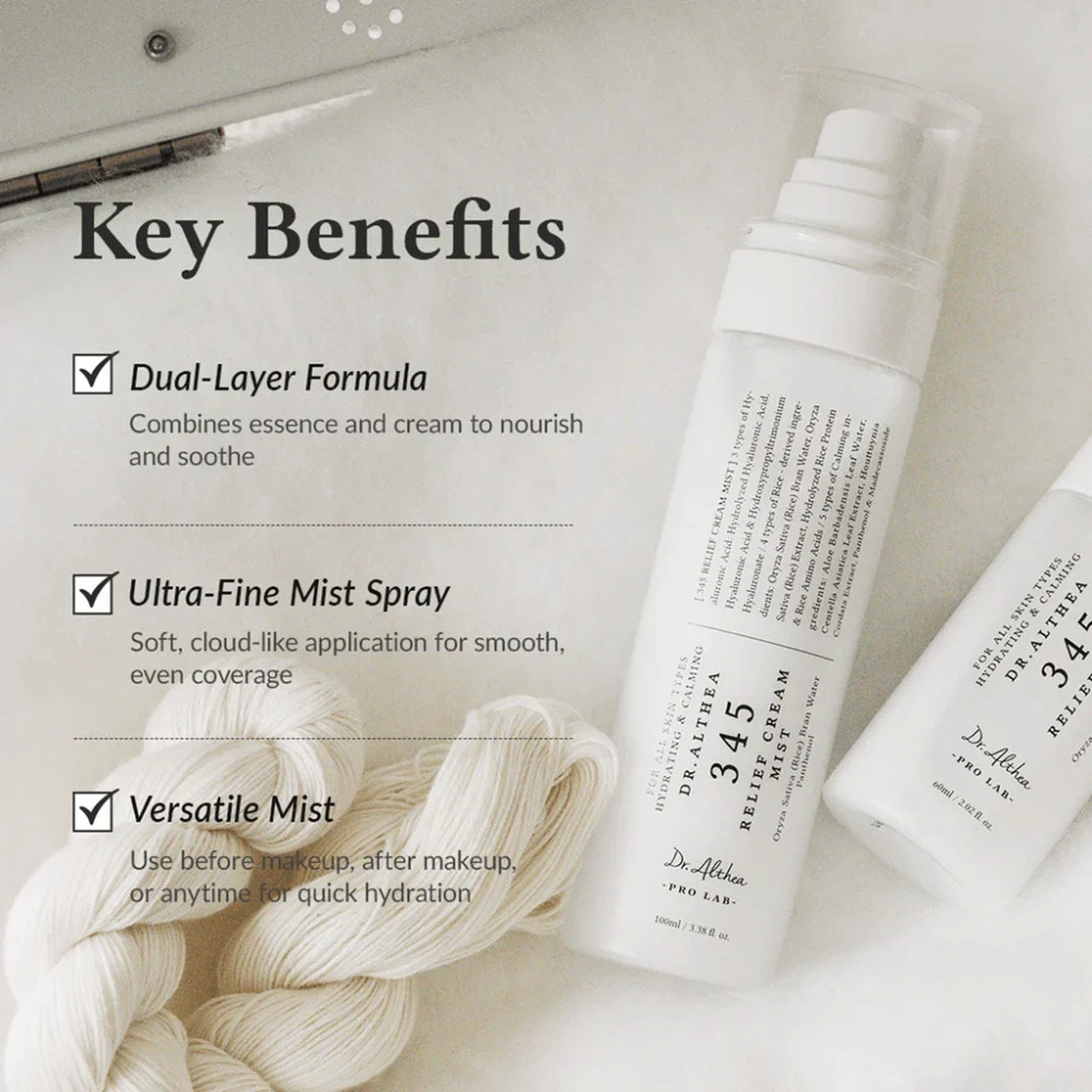 Dr. Althea 345 Relief Cream Mist 60ml