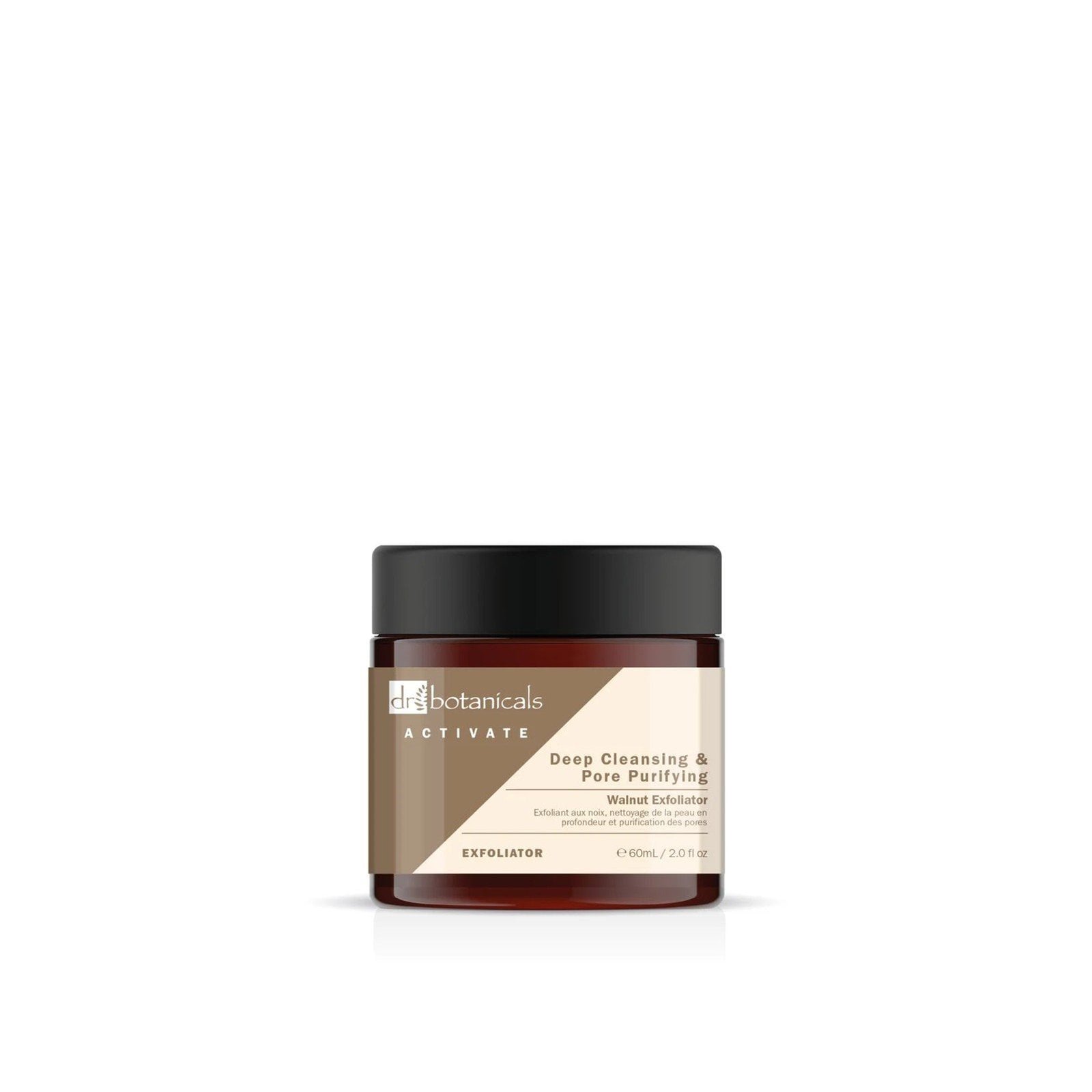 Dr. Botanicals Activate Deep Cleansing & Pore Purifying Walnut Exfoliator 60ml