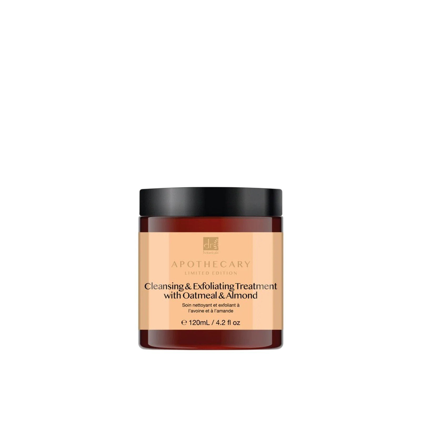 Dr. Botanicals Apothecary Cleansing & Exfoliating Treatment with Oatmeal & Almond 120ml
